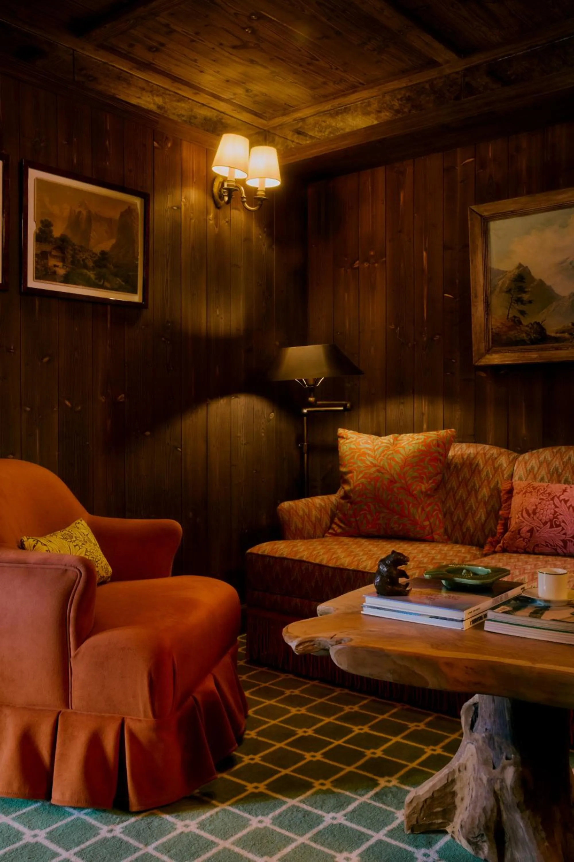 Living room in Hôtel Saint-Georges Relais & Châteaux