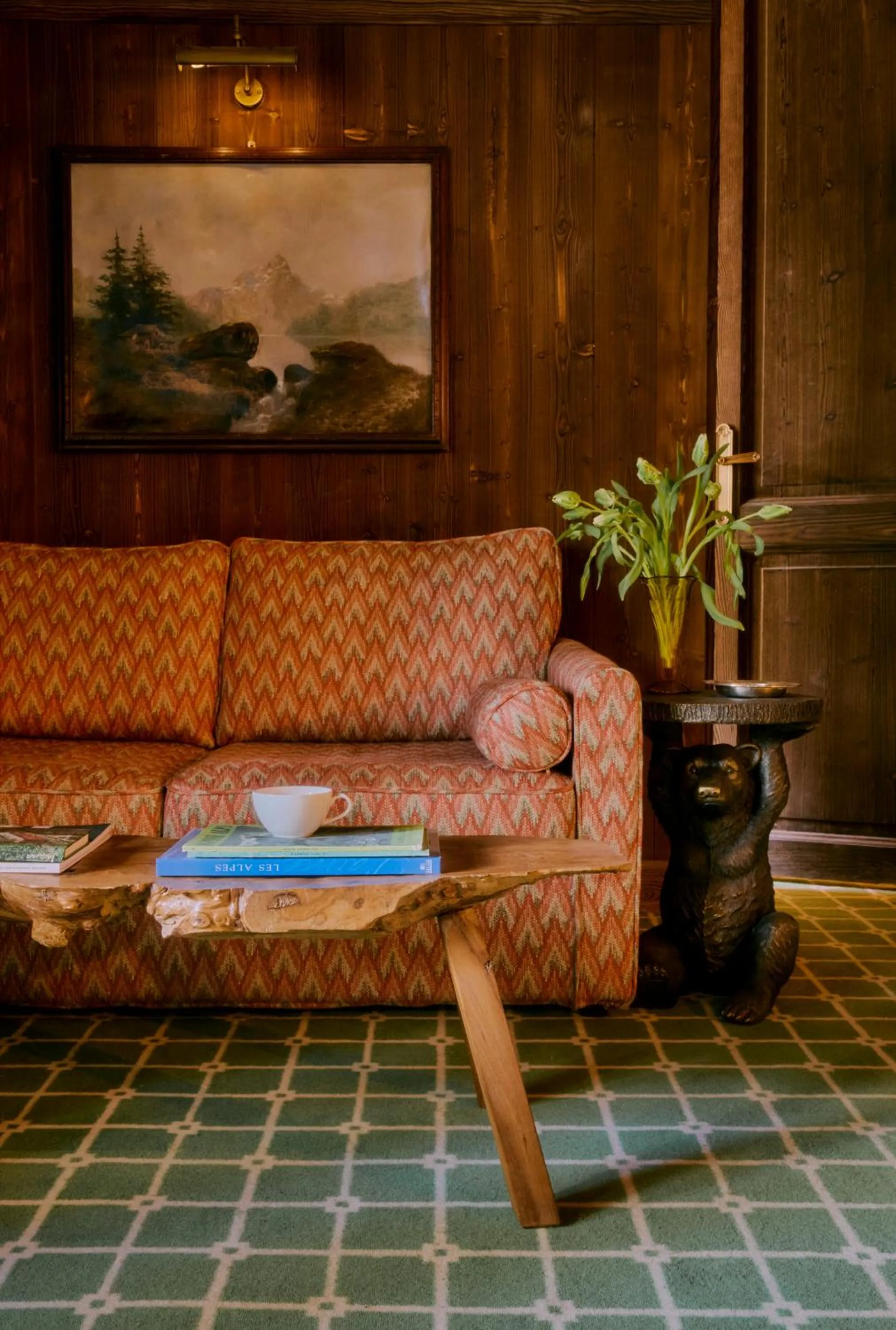 Living room in Hôtel Saint-Georges Relais & Châteaux