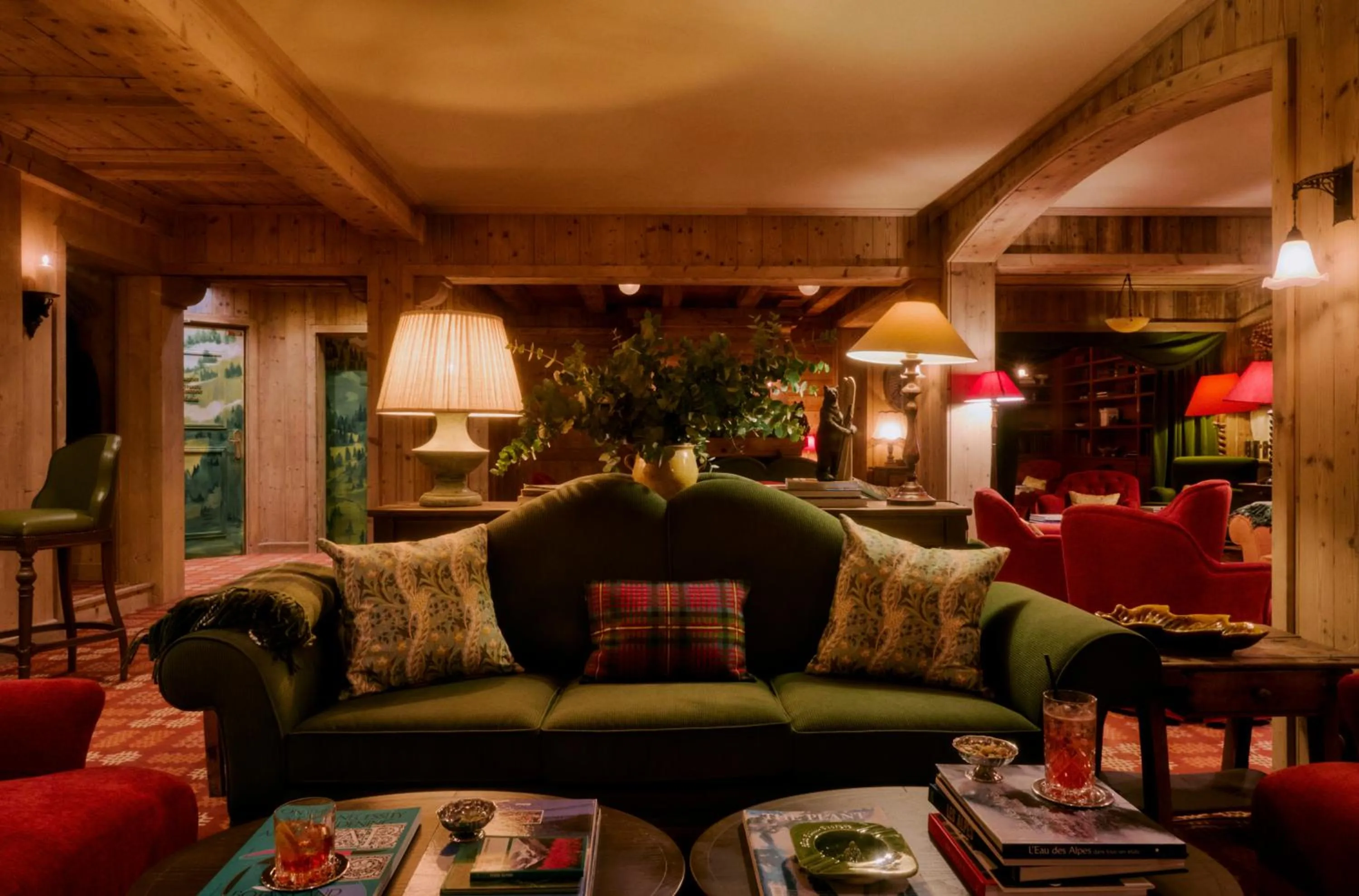 Living room in Hôtel Saint-Georges Relais & Châteaux