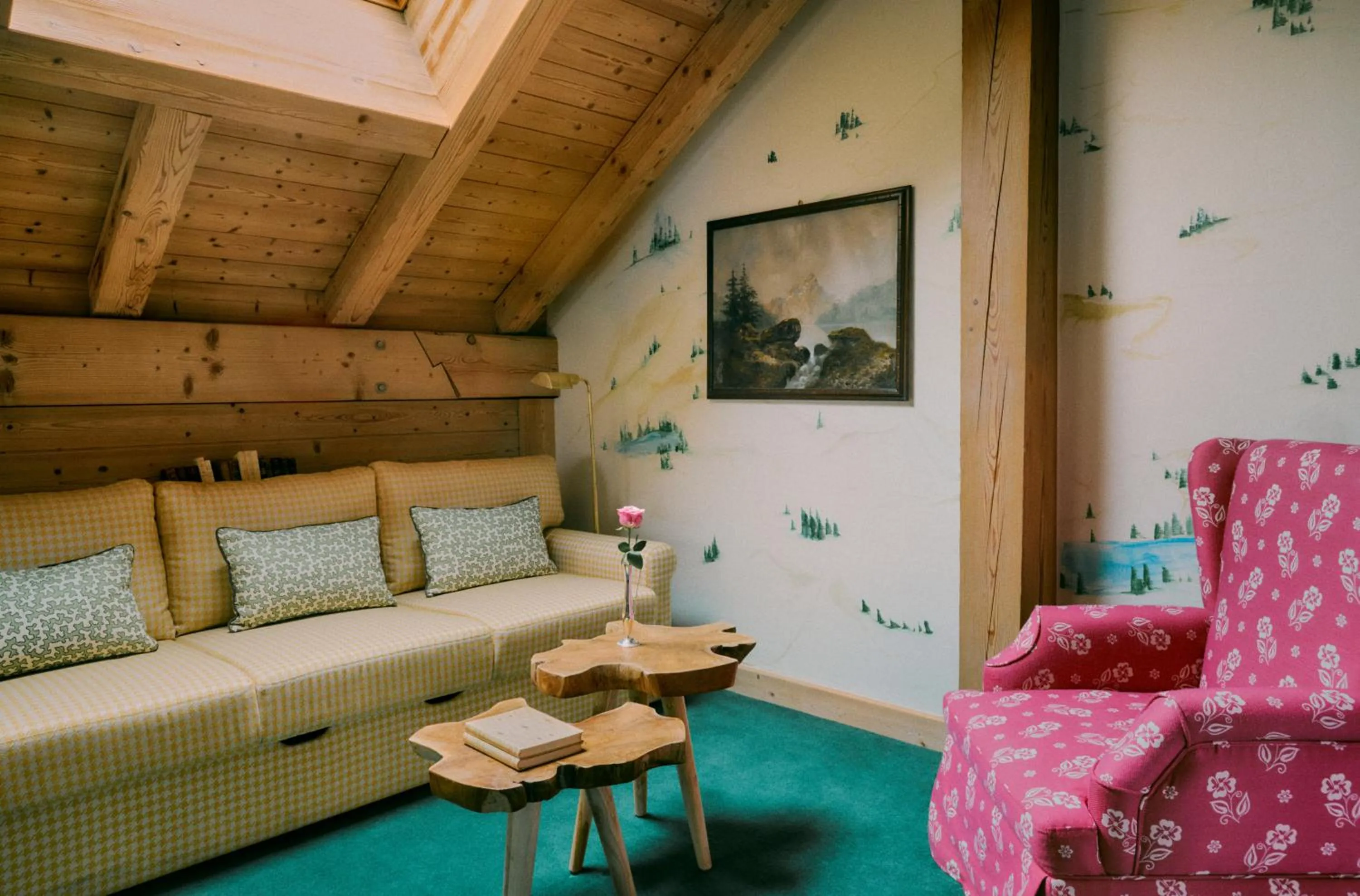 Living room in Hôtel Saint-Georges Relais & Châteaux