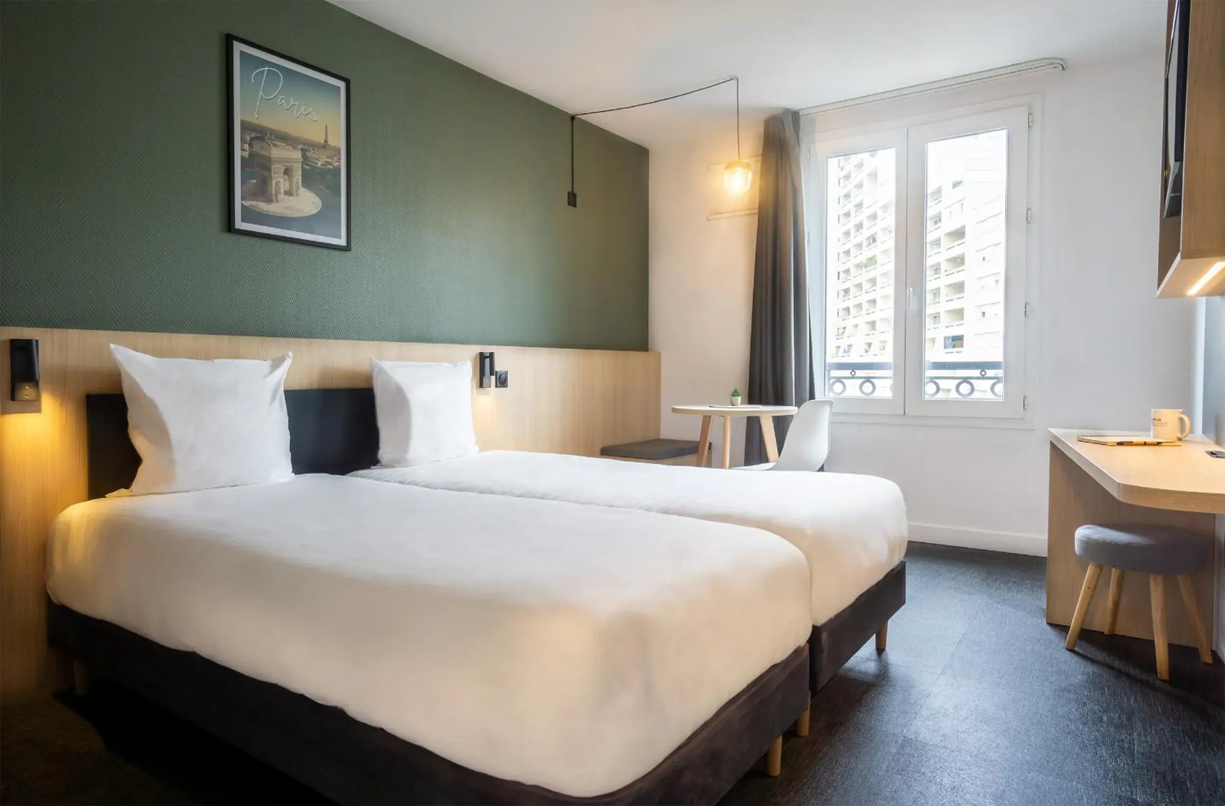 Bedroom, Bed in City Résidence Paris Saint-Maurice Bedroom, Bed in City Résidence Paris Saint-Maurice