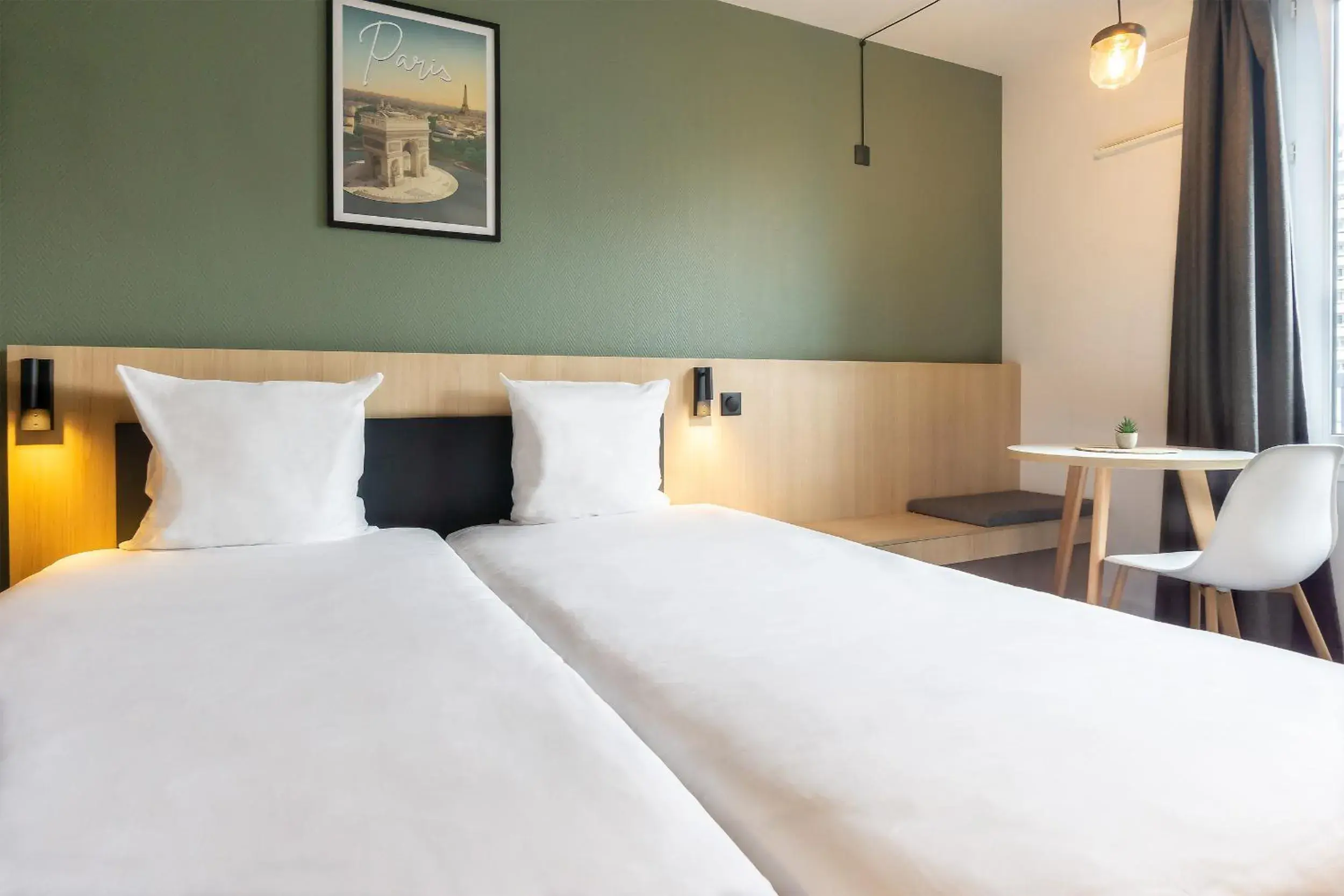 Bed in City Résidence Paris Saint-Maurice Bed in City Résidence Paris Saint-Maurice