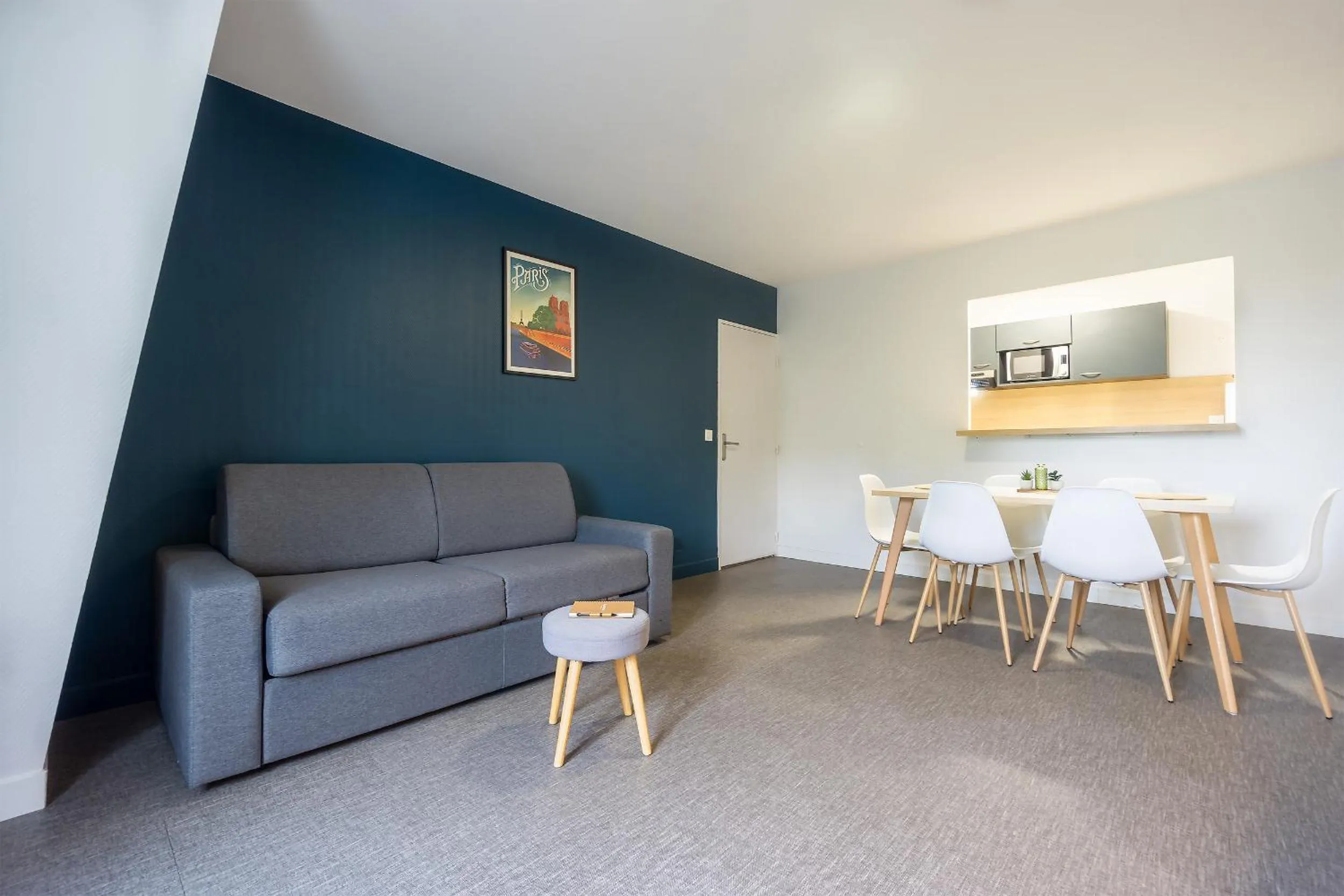 Seating area in City Résidence Paris Saint-Maurice