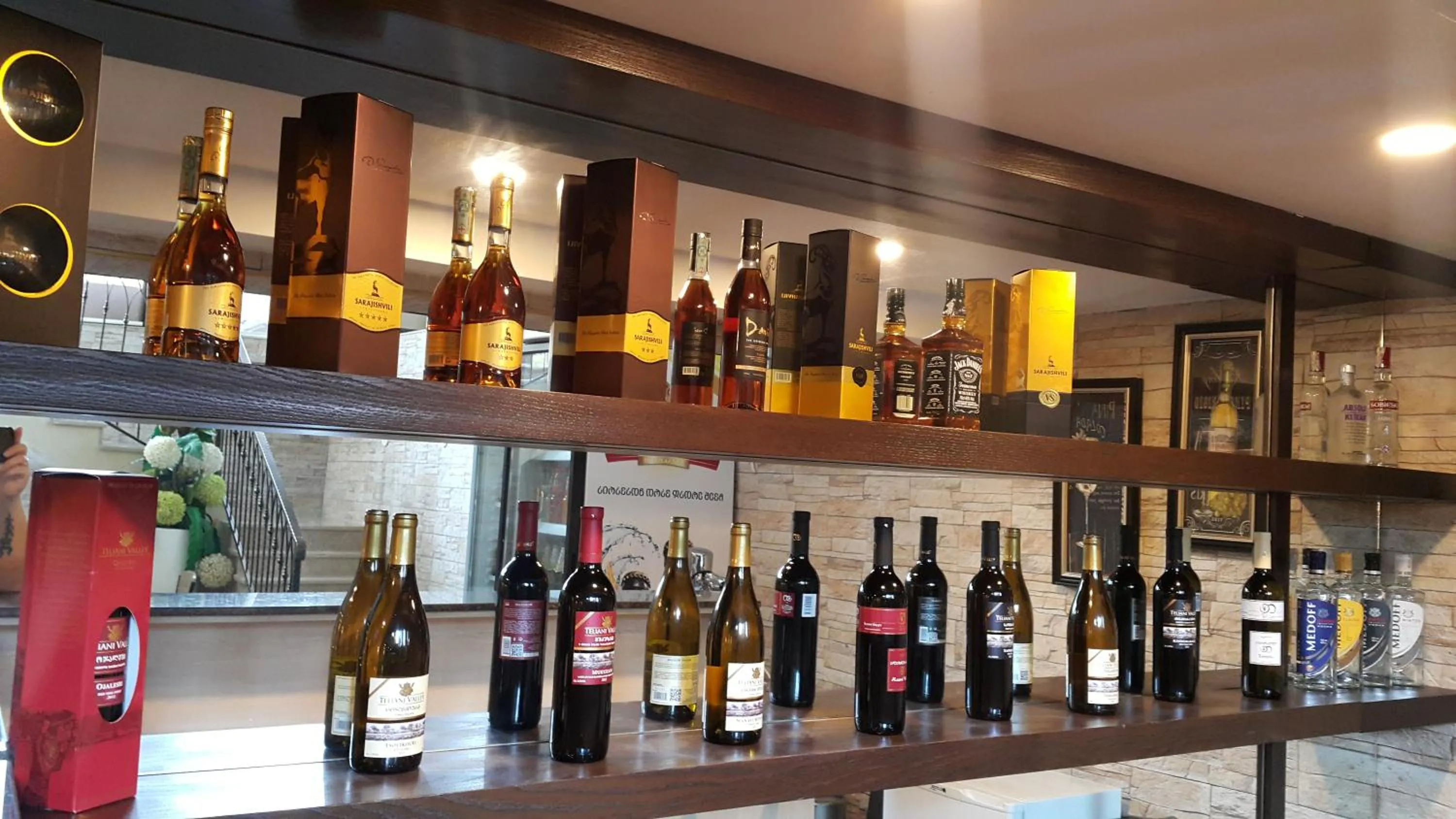 Alcoholic drinks in GNS Hotel