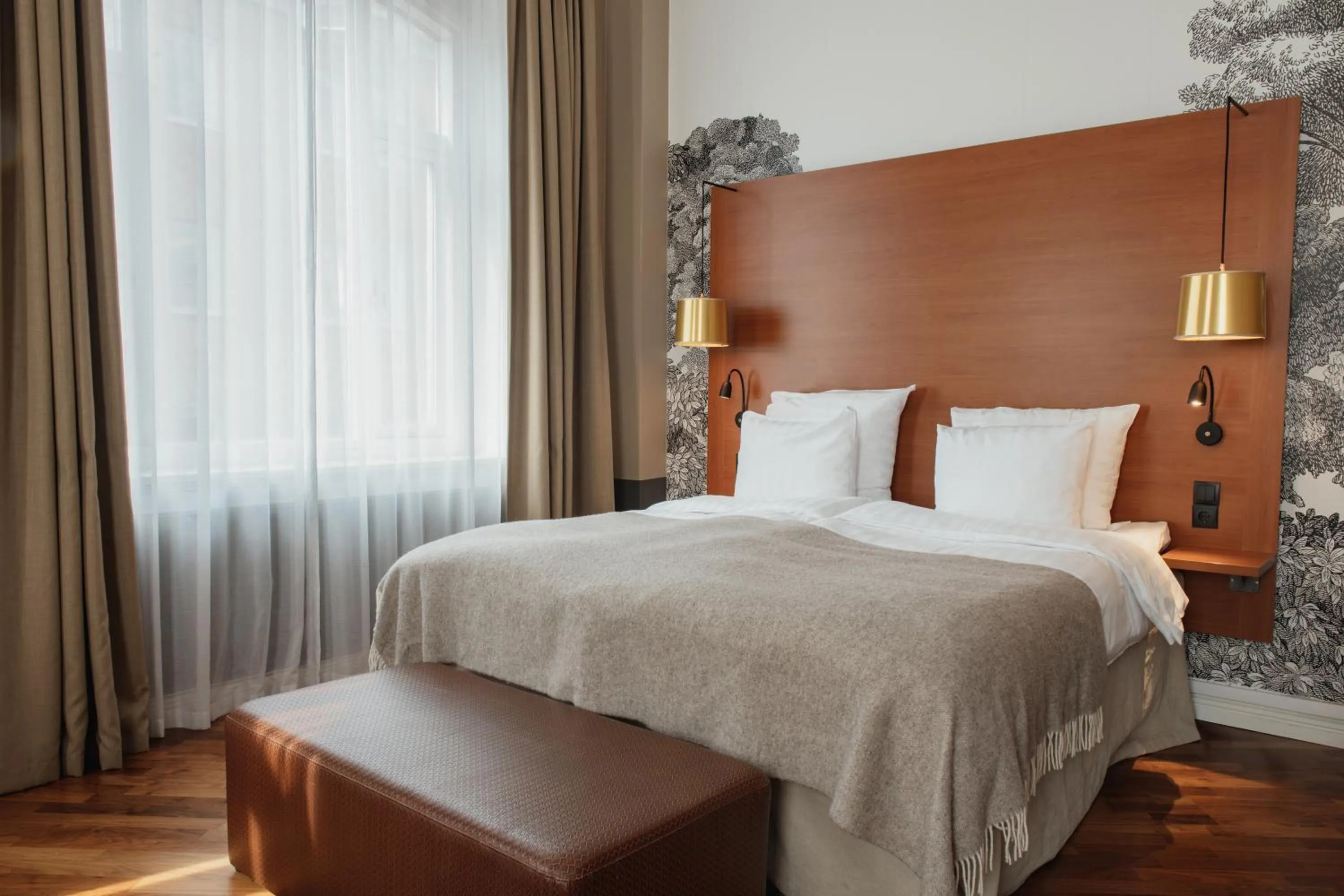 Bed in Home Hotel Temperance