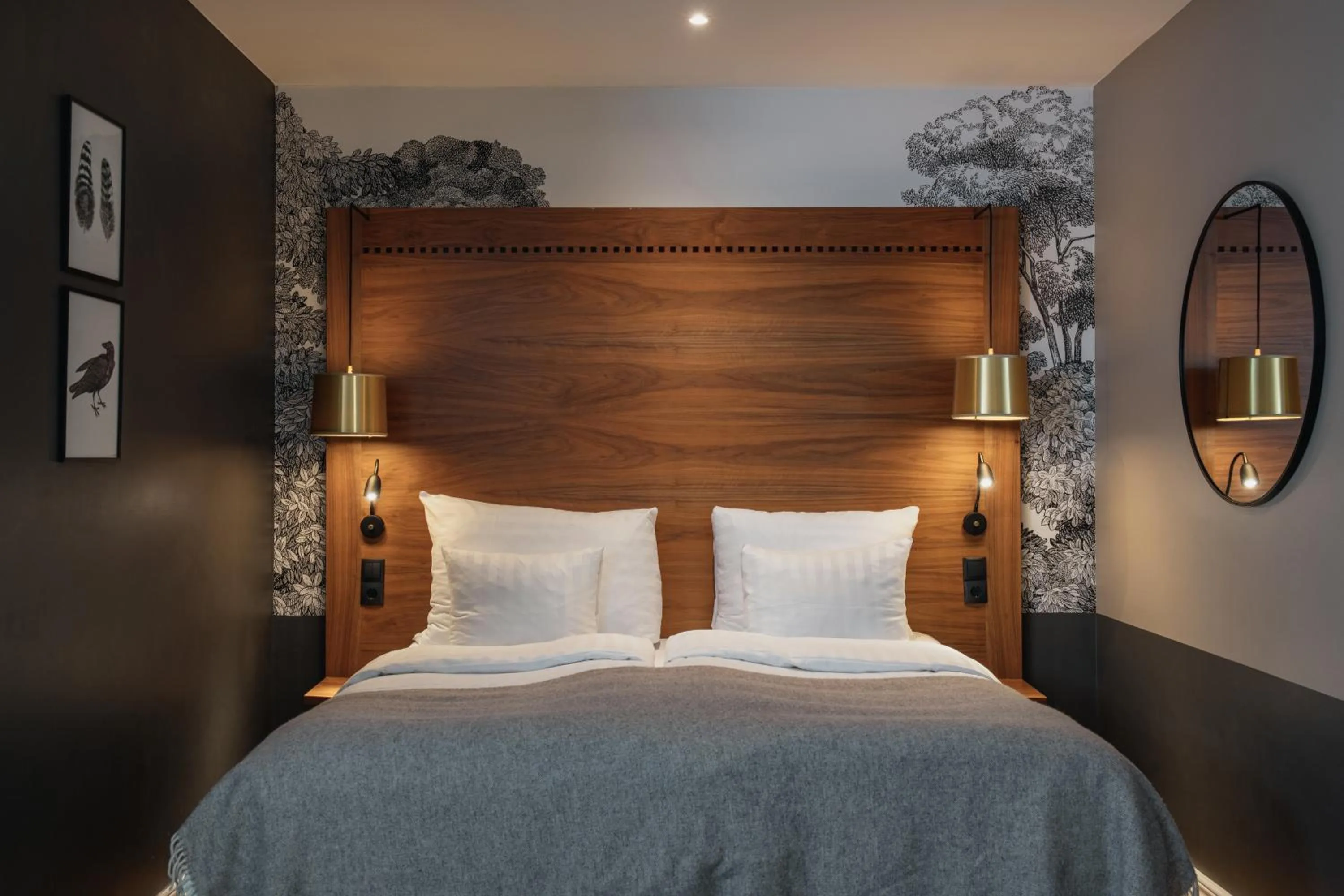 Bed in Home Hotel Temperance