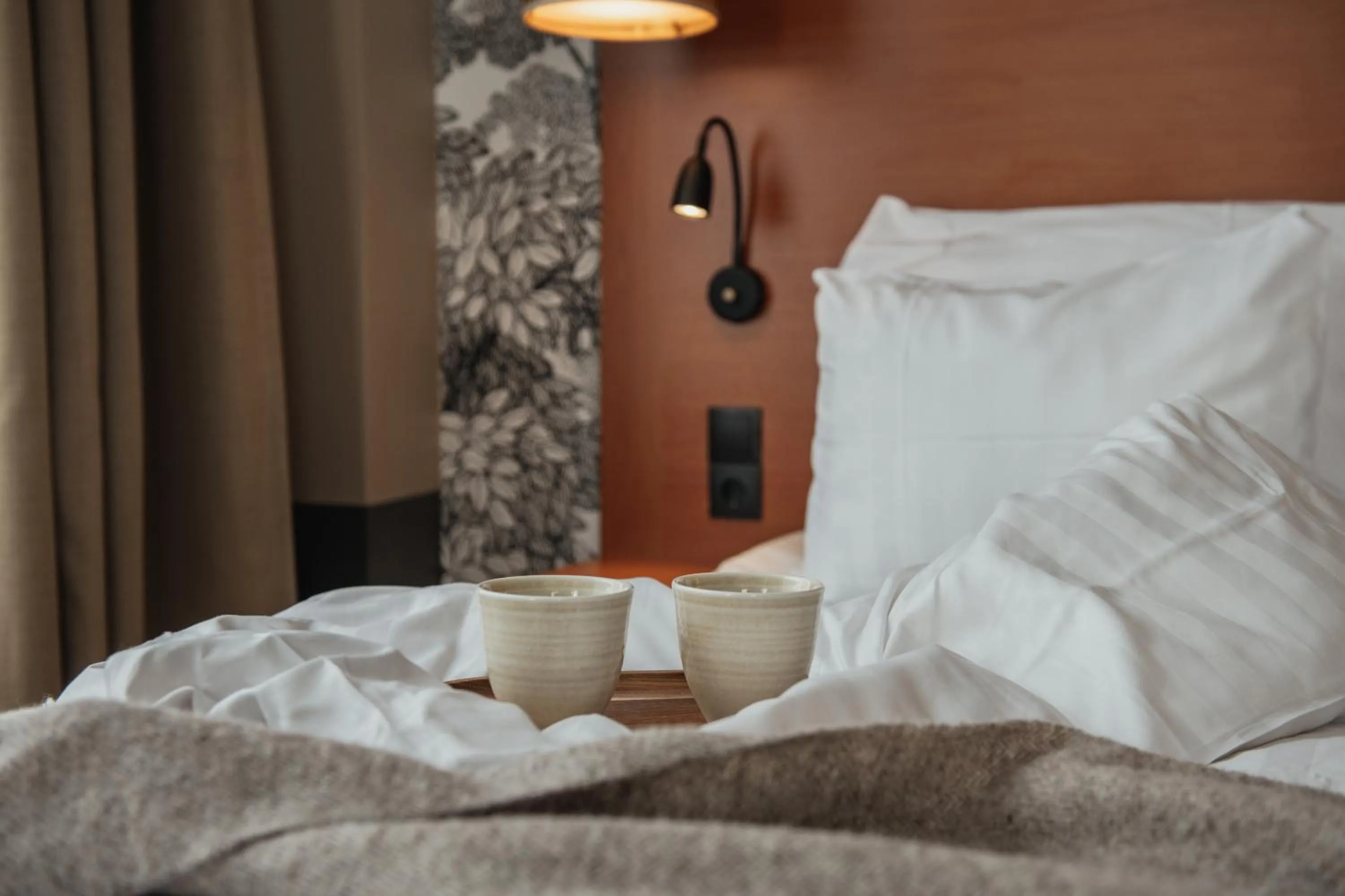 Bed in Home Hotel Temperance