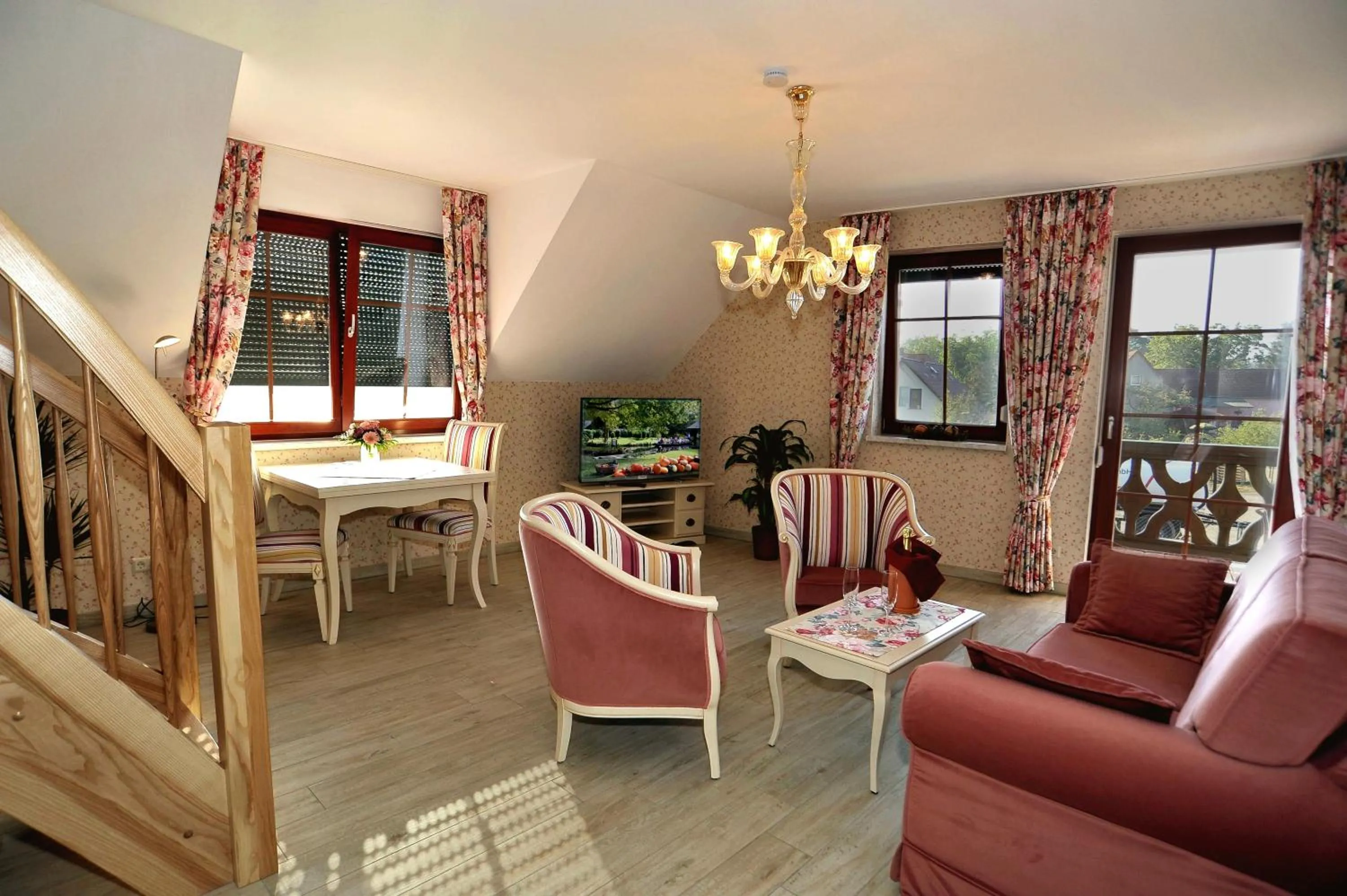 Living room in Villa Rosamunde