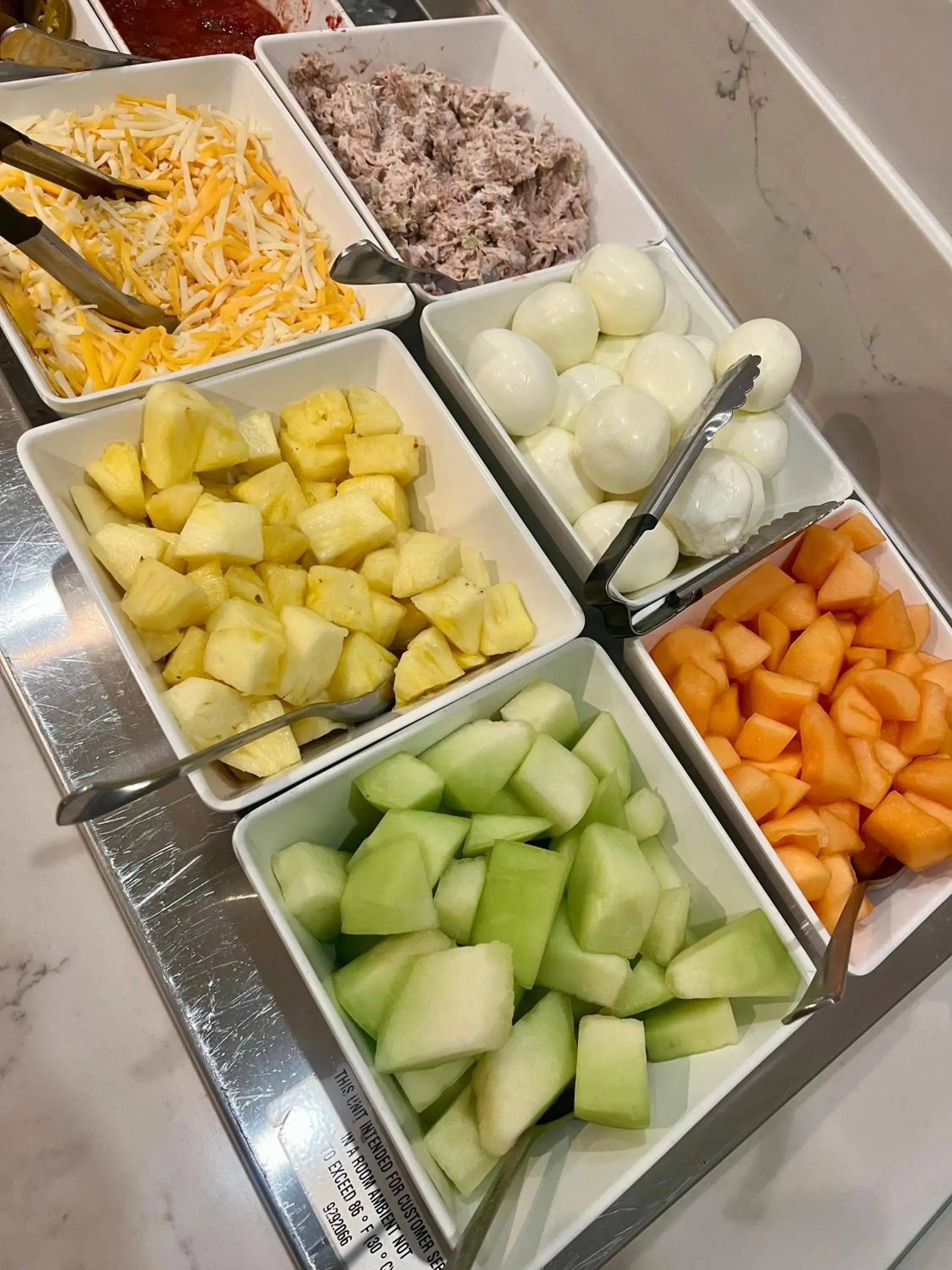 Buffet breakfast in Holiday Inn Orlando International Airport by IHG Buffet breakfast in Holiday Inn Orlando International Airport by IHG