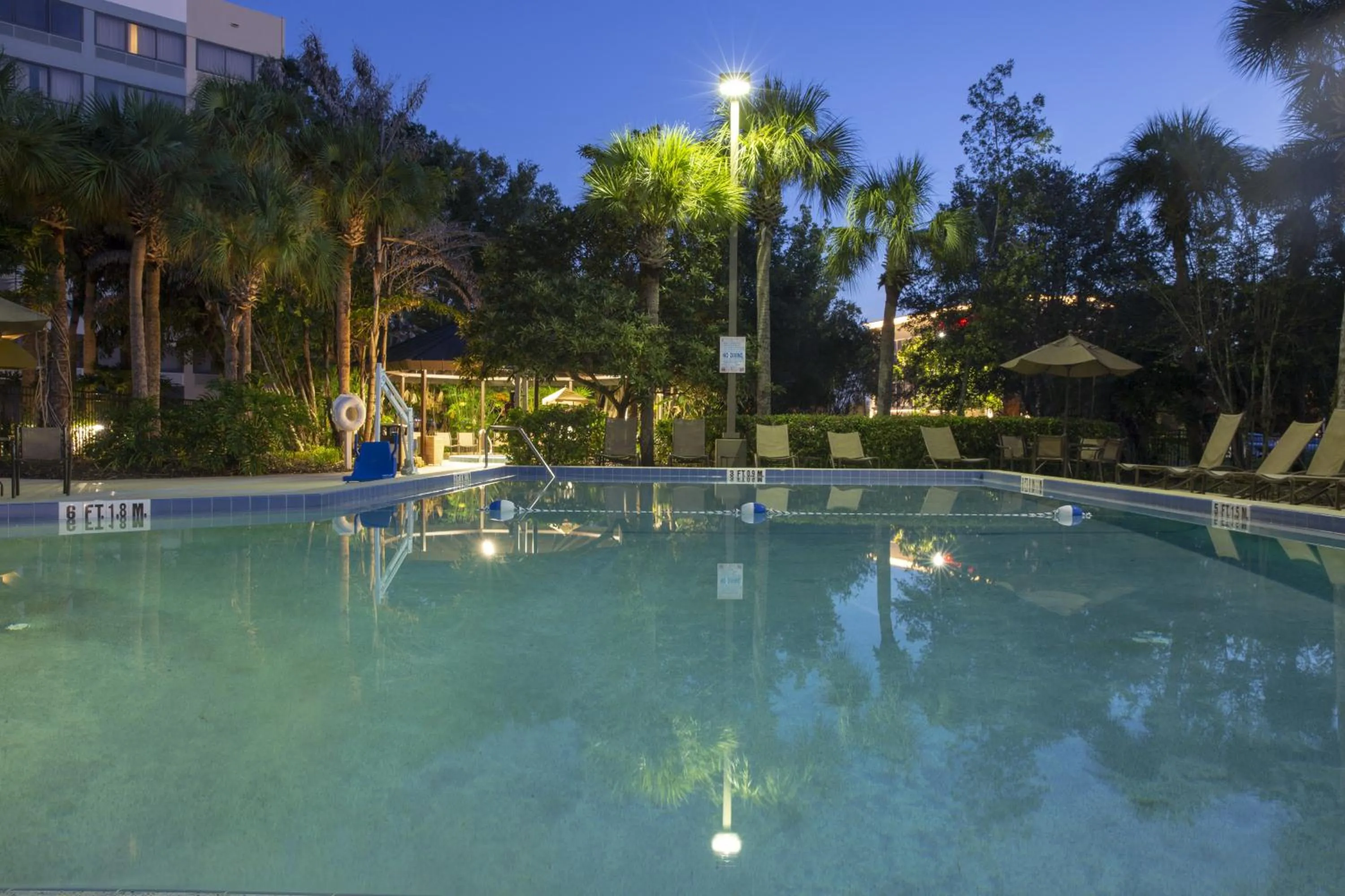 Swimming pool in Holiday Inn Orlando International Airport by IHG