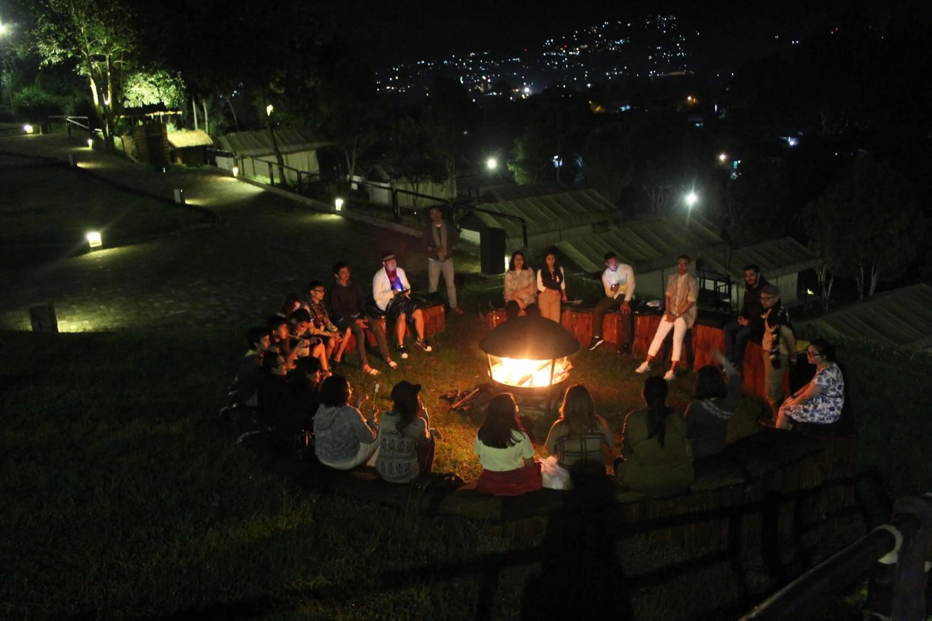 Garden in Trizara Resorts - Glam Camping