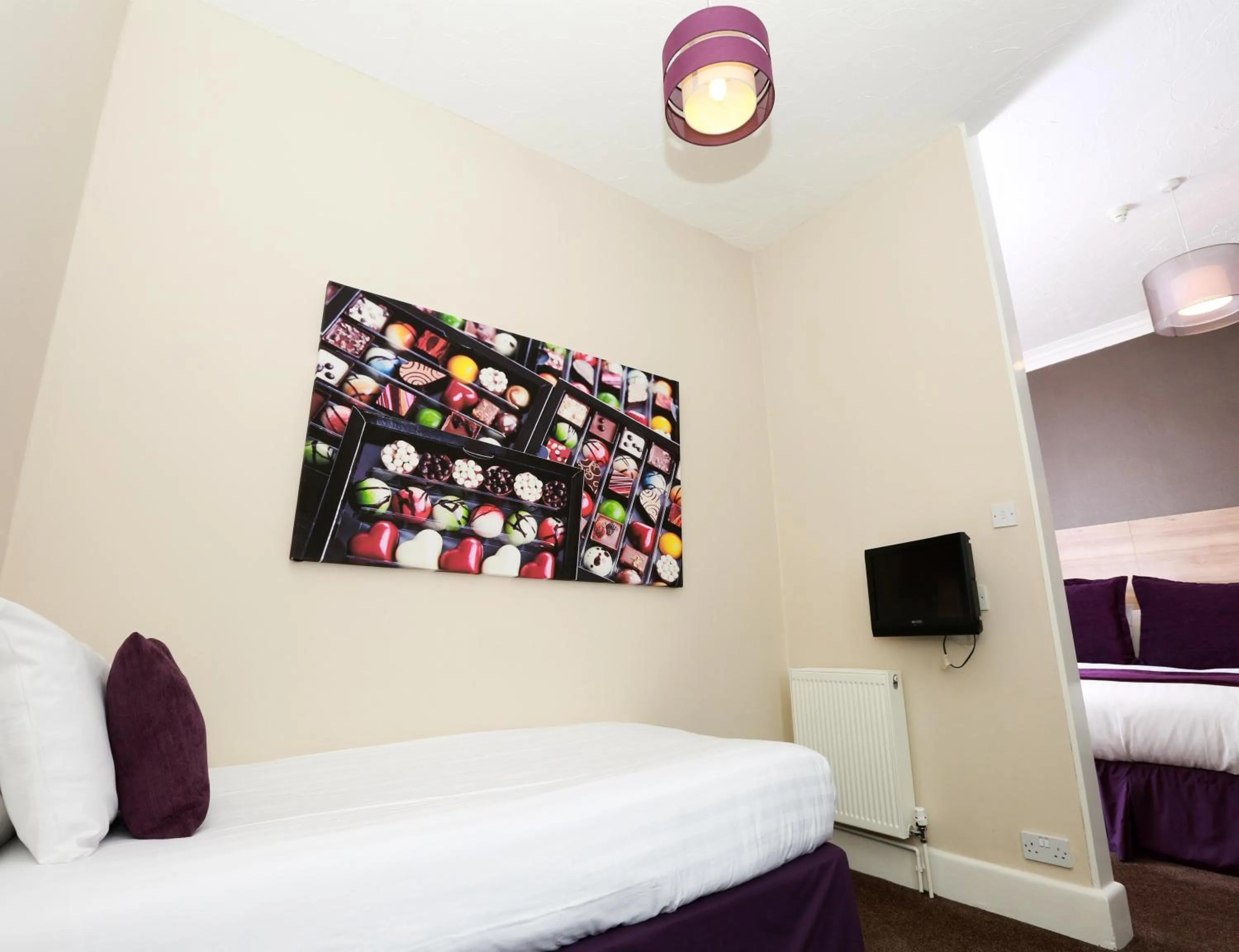 Bedroom, Bed in The Chocolate Box Guest House