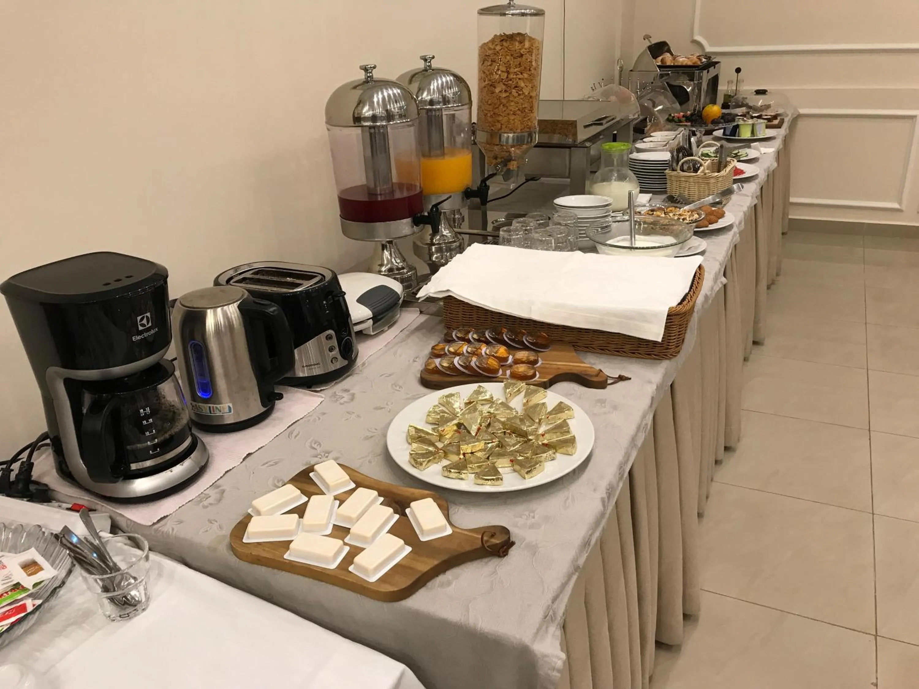 Breakfast in KEIT Hotel