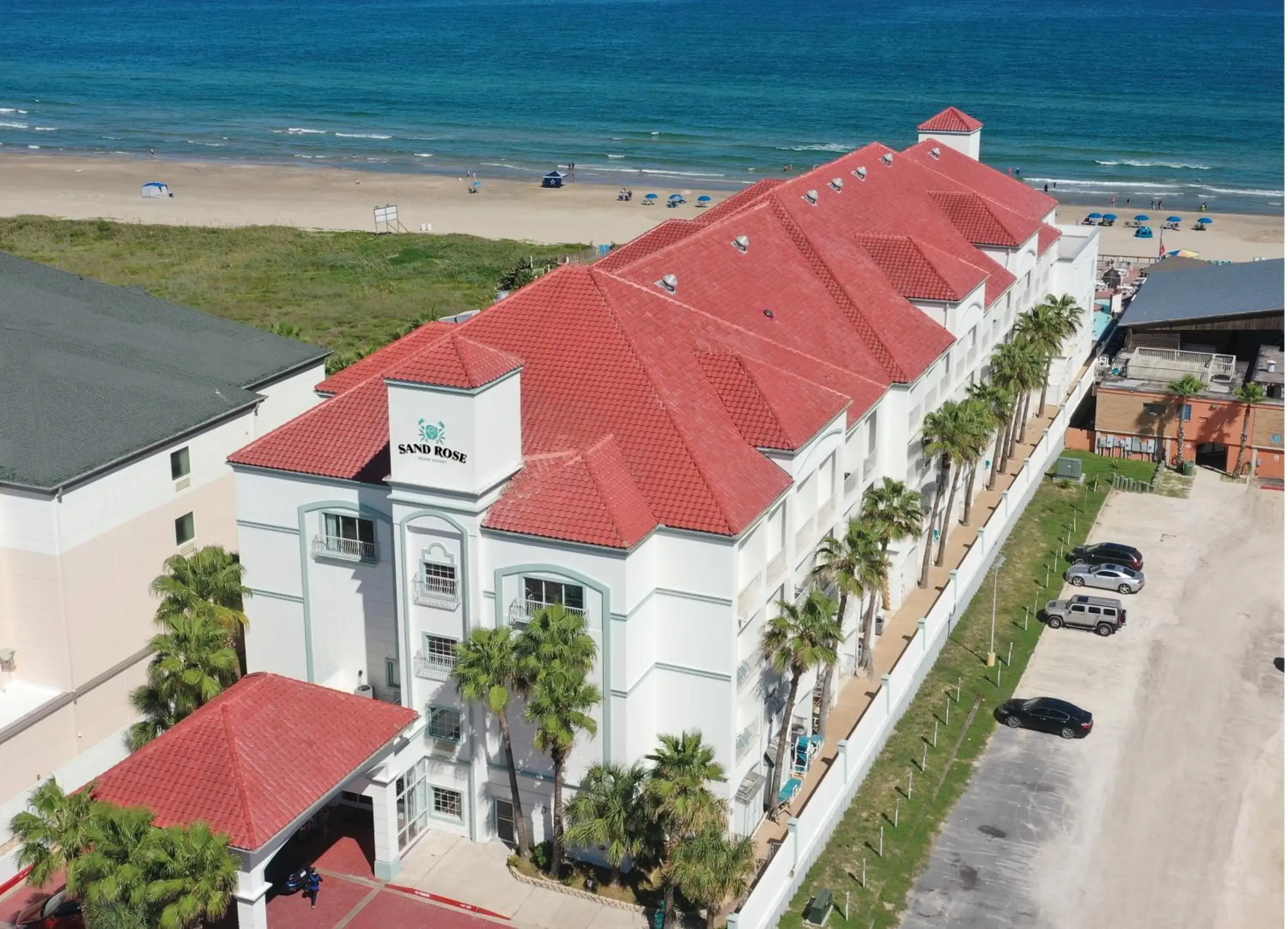 Property building, Bird's-eye View in Sand Rose Beach Resort