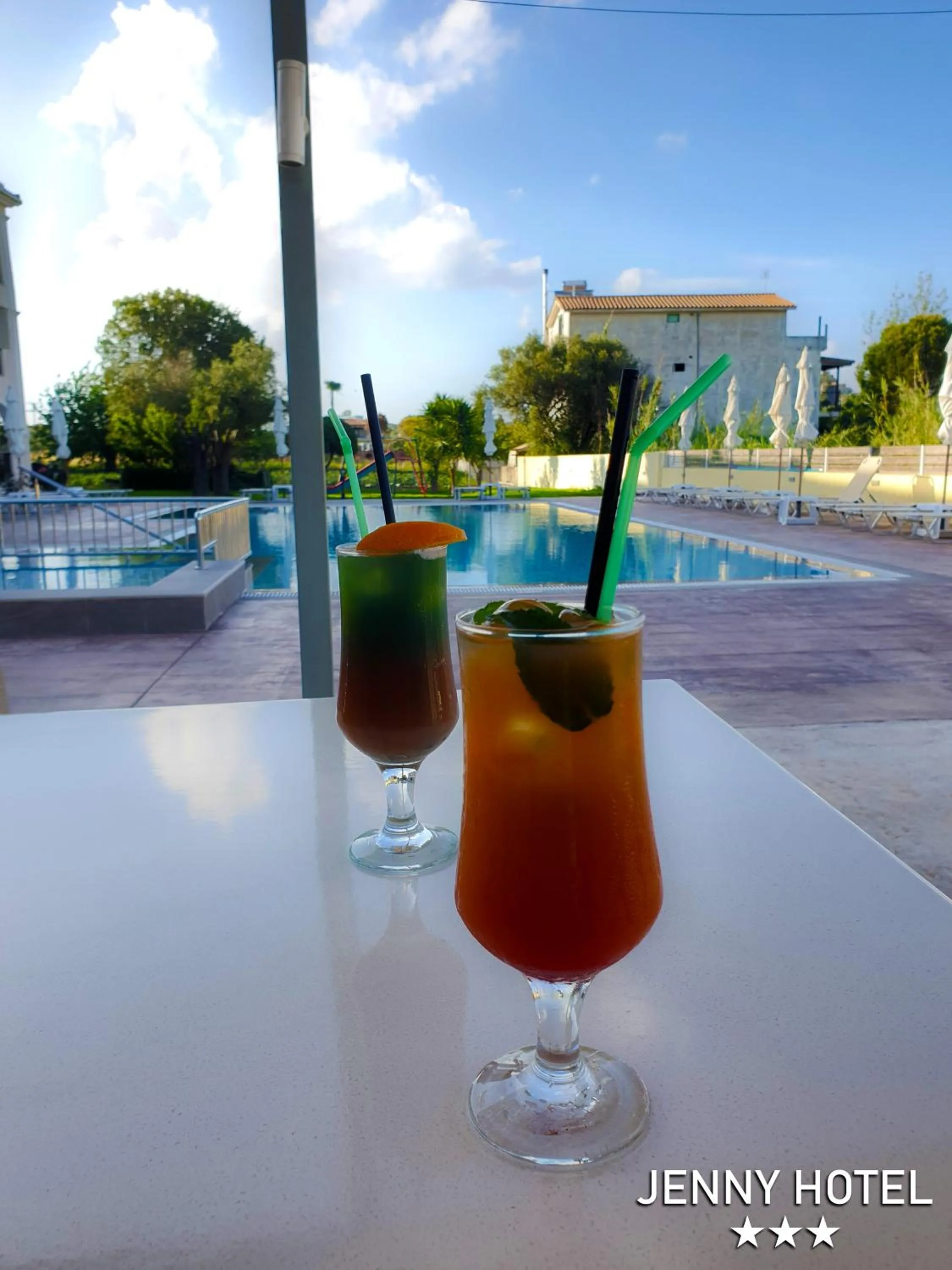 Swimming pool in Jenny Hotel