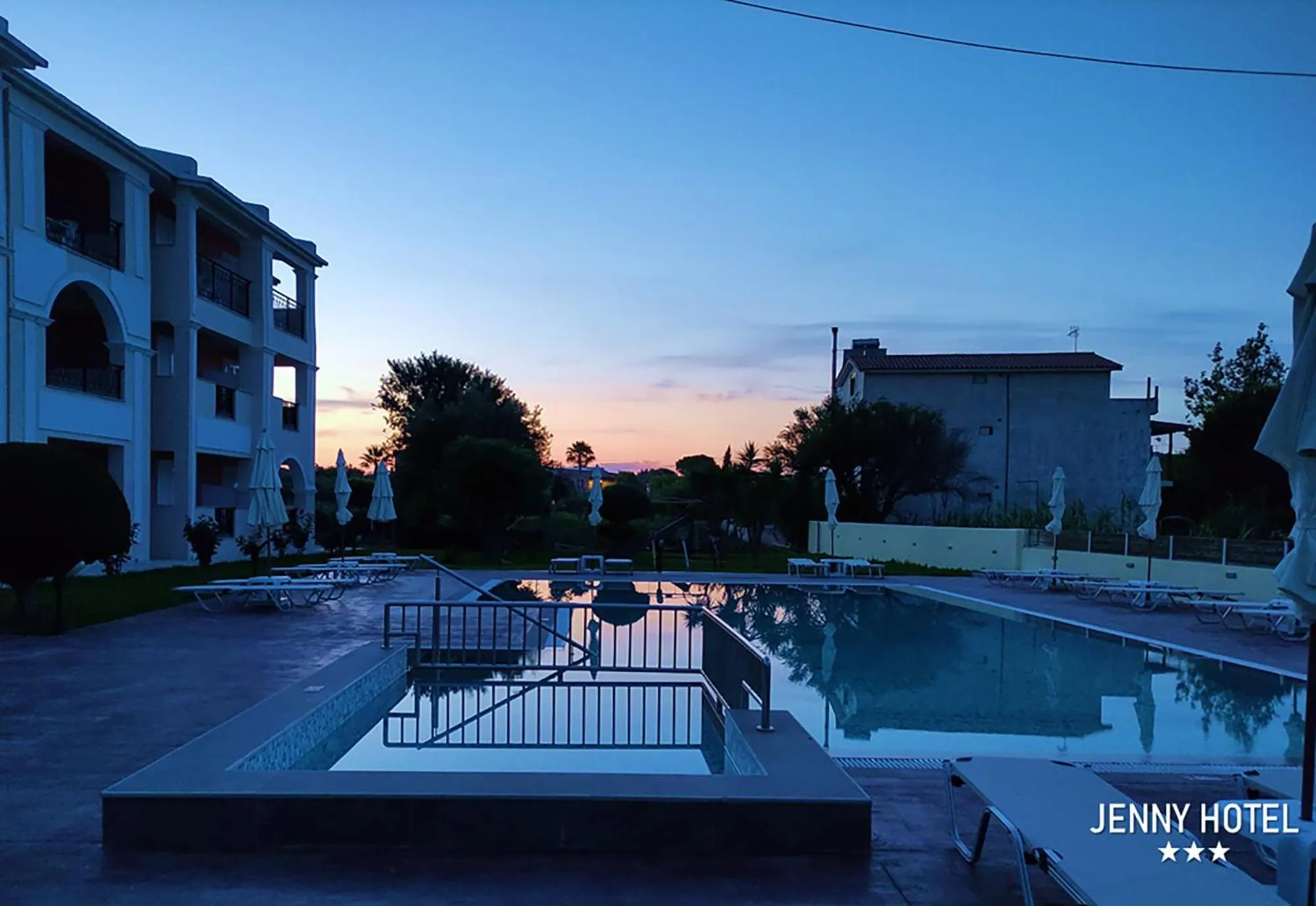Swimming pool in Jenny Hotel