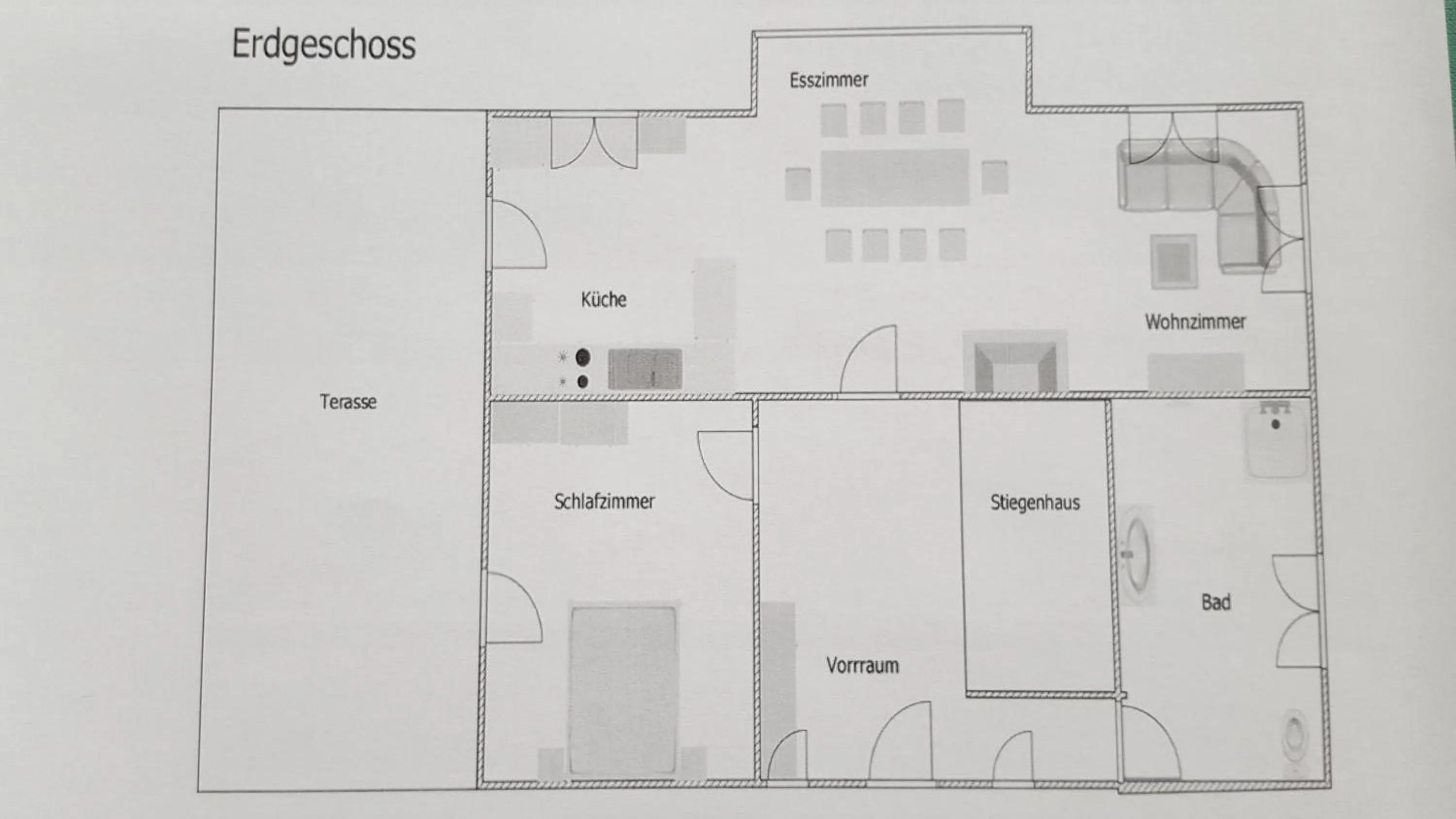 Floor plan in Weingartenhaus