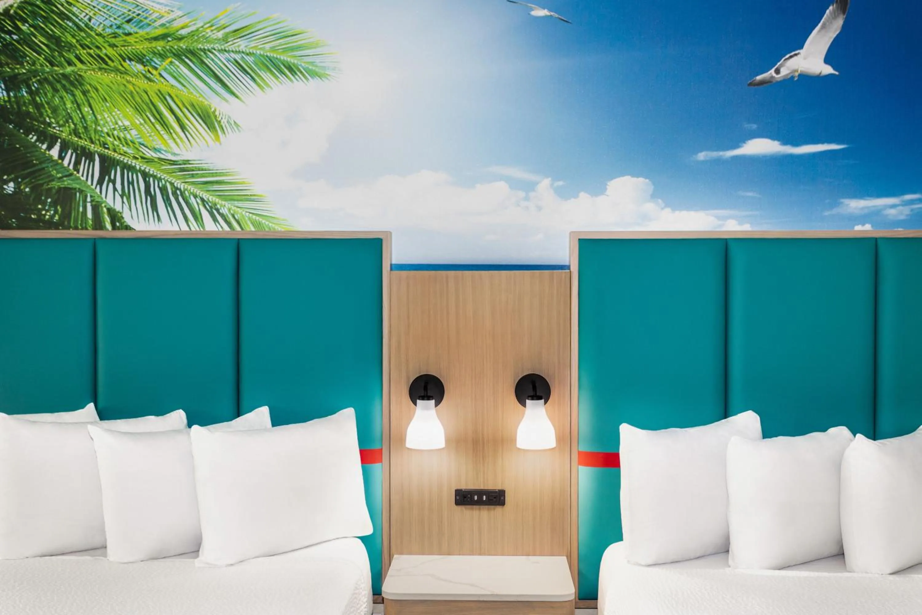 Bedroom in La Copa Inn Beach Hotel