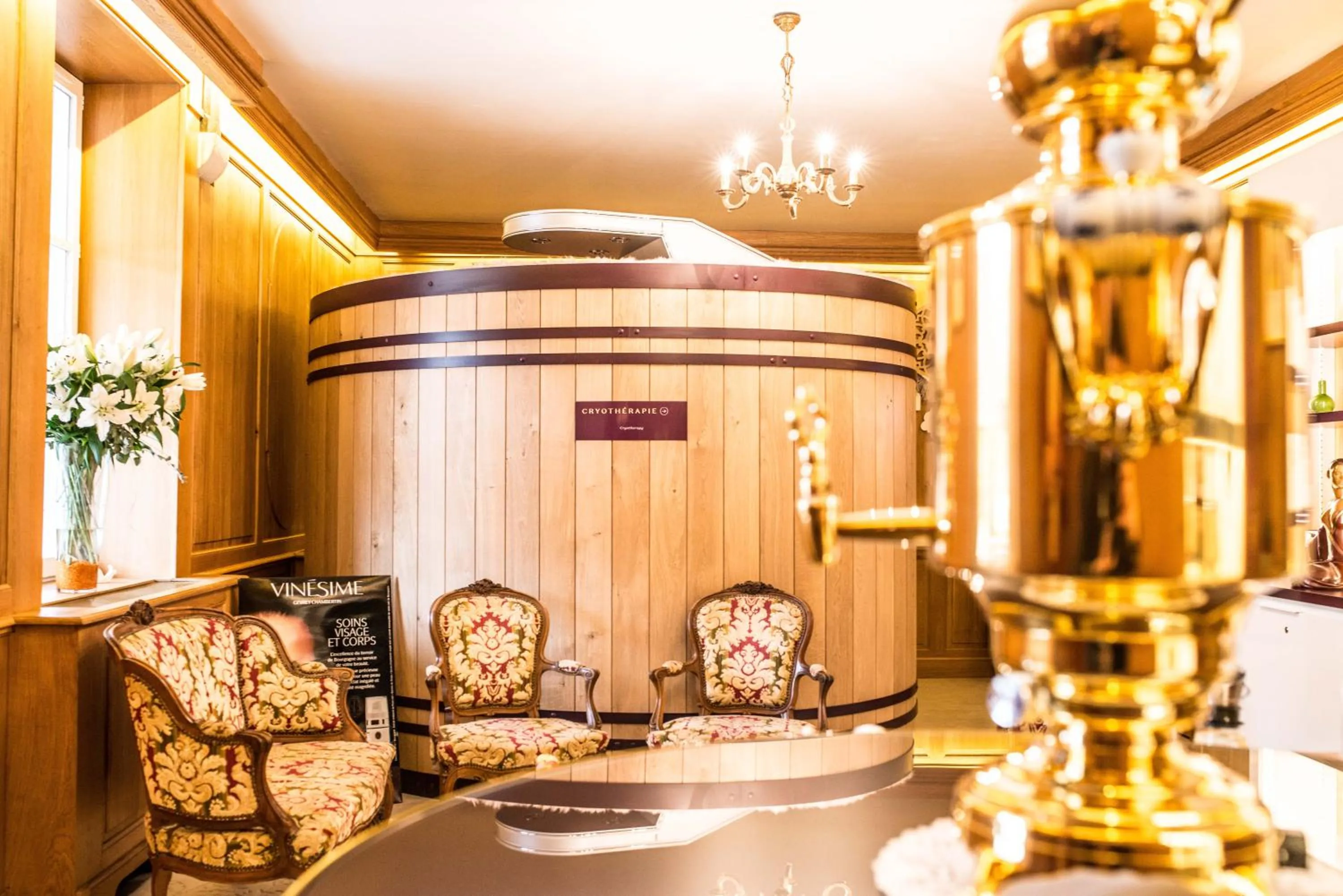 Spa and wellness centre/facilities in Hôtel Le Cep & Spa