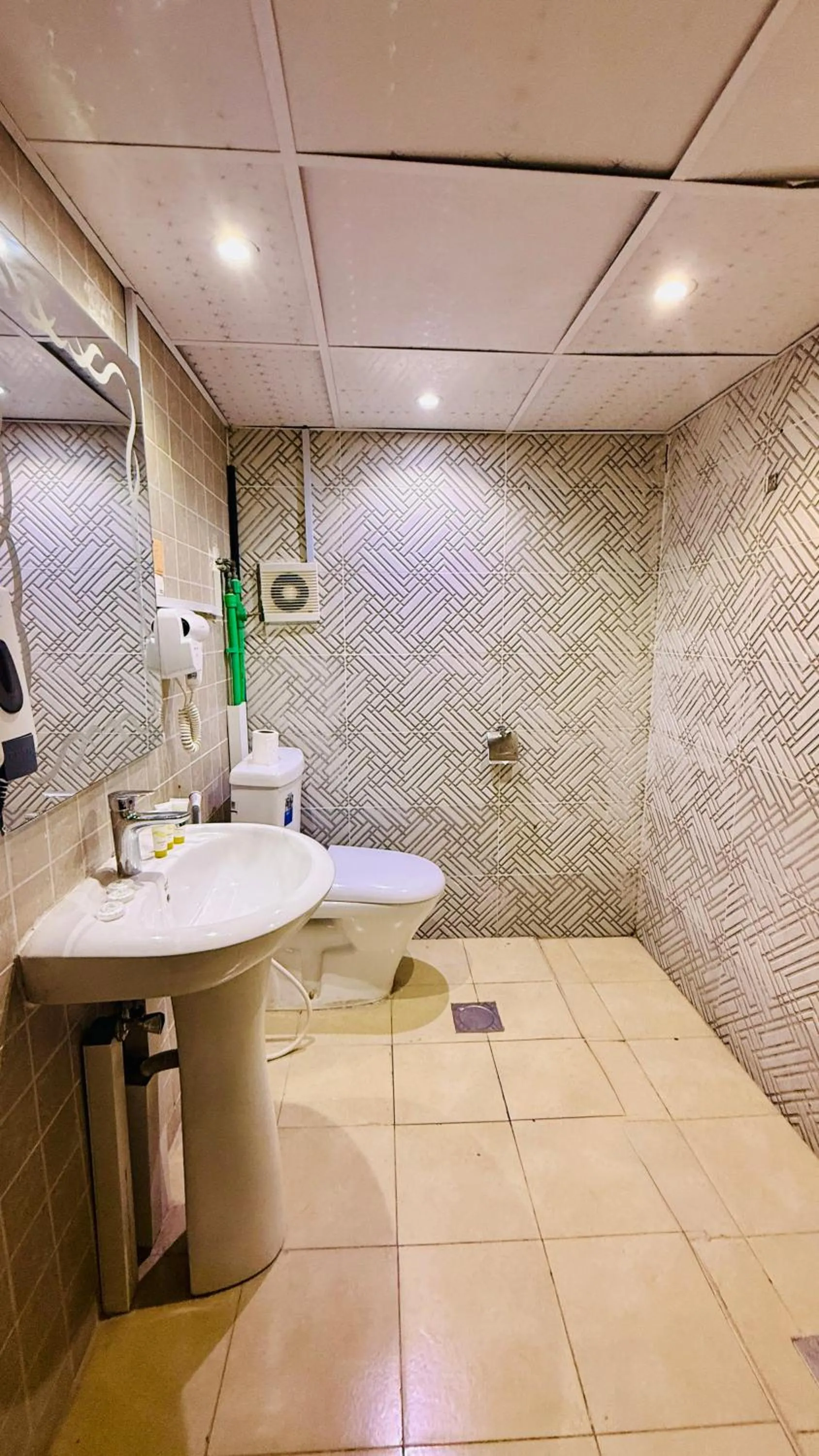 Bathroom in Trans World Hotel