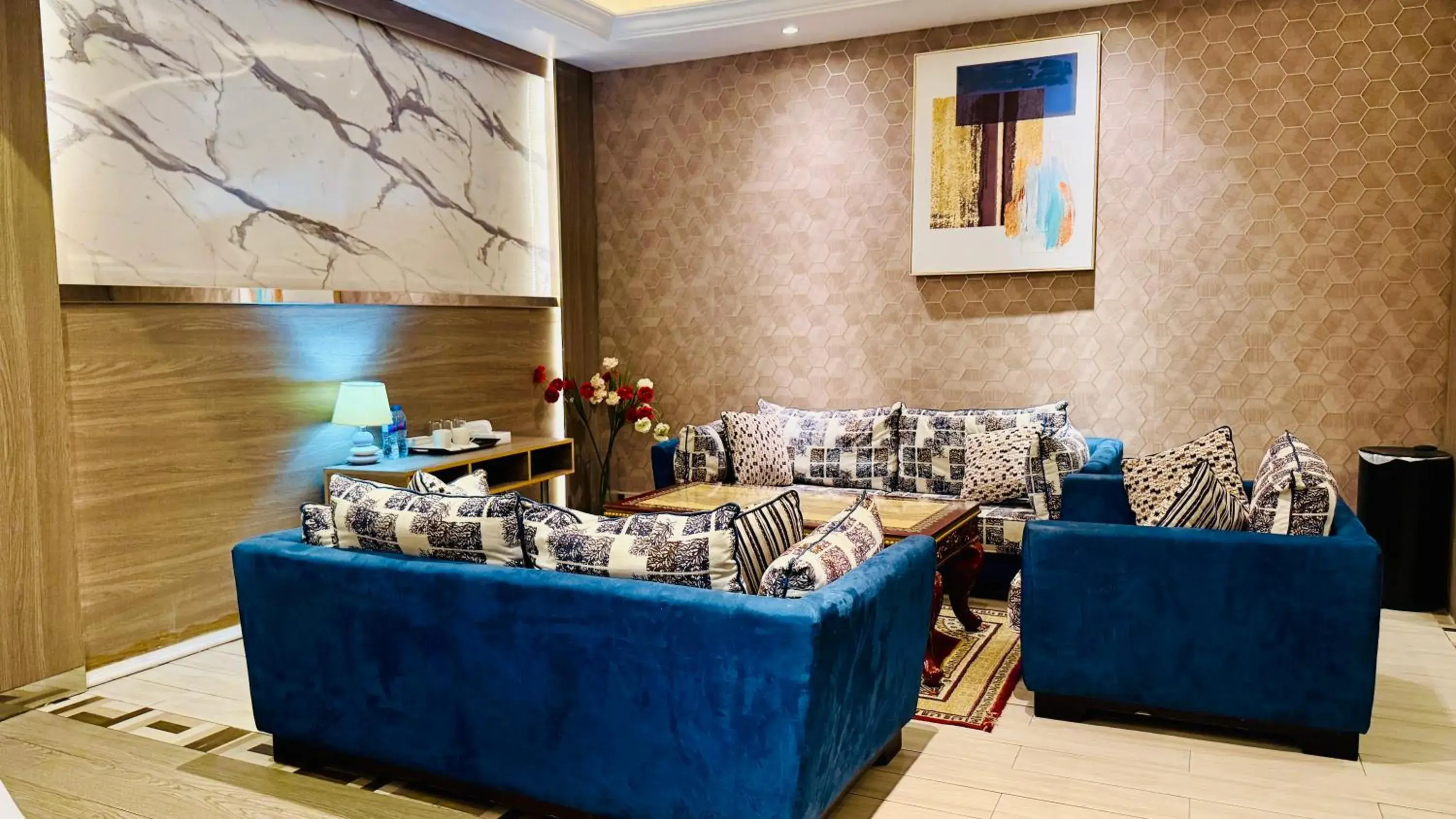 Living room in Trans World Hotel Living room in Trans World Hotel