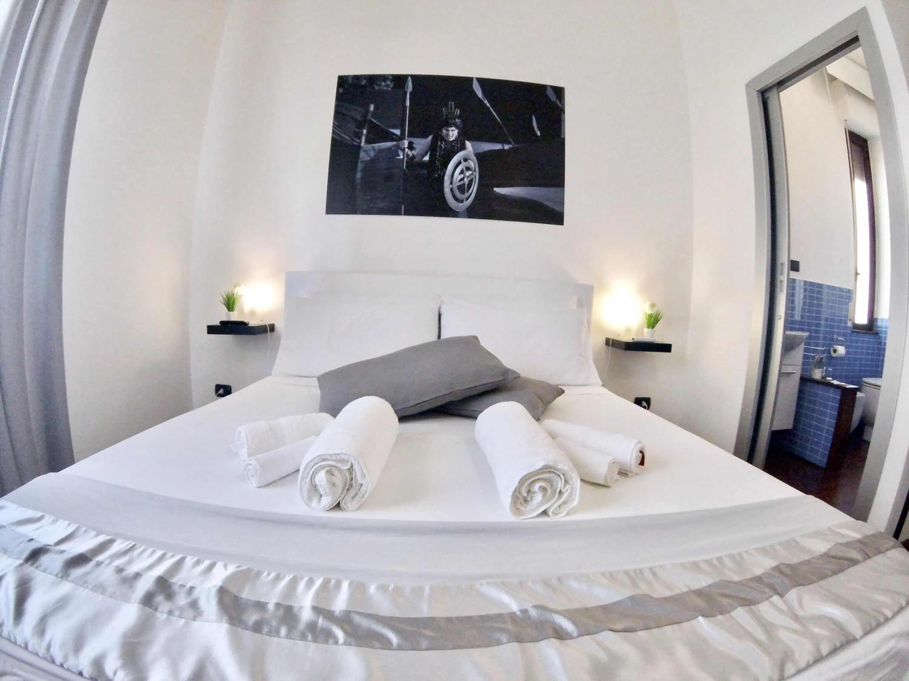 Bed in Mythos Affittacamere