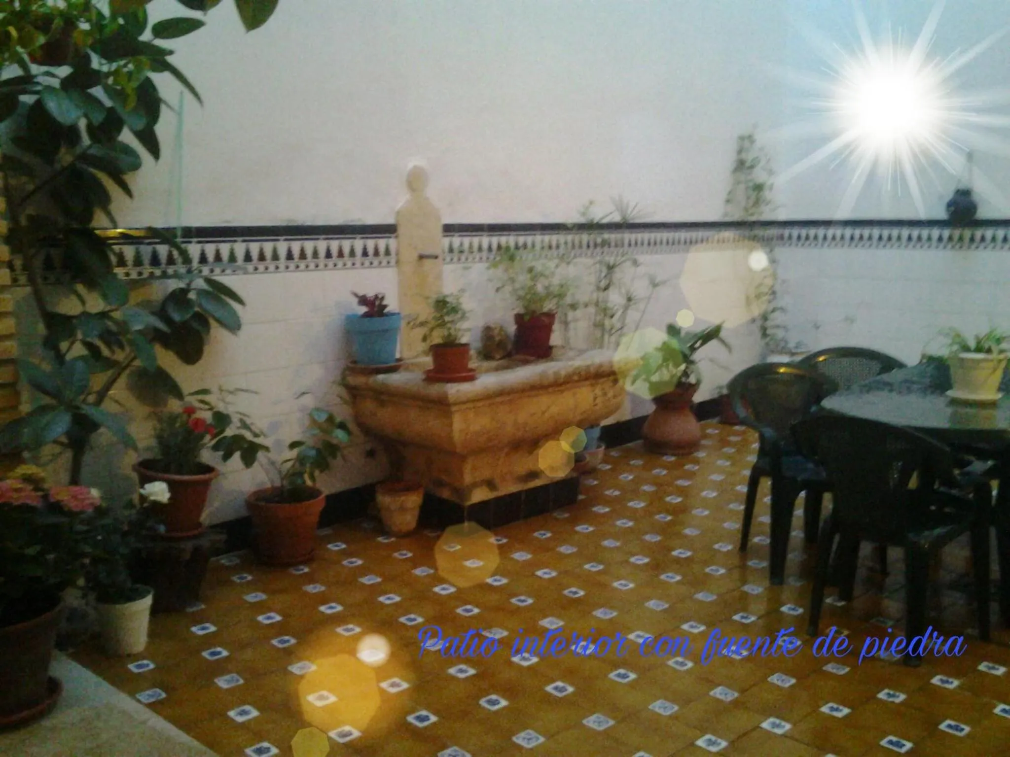 Patio in Casa Camino al Castillo