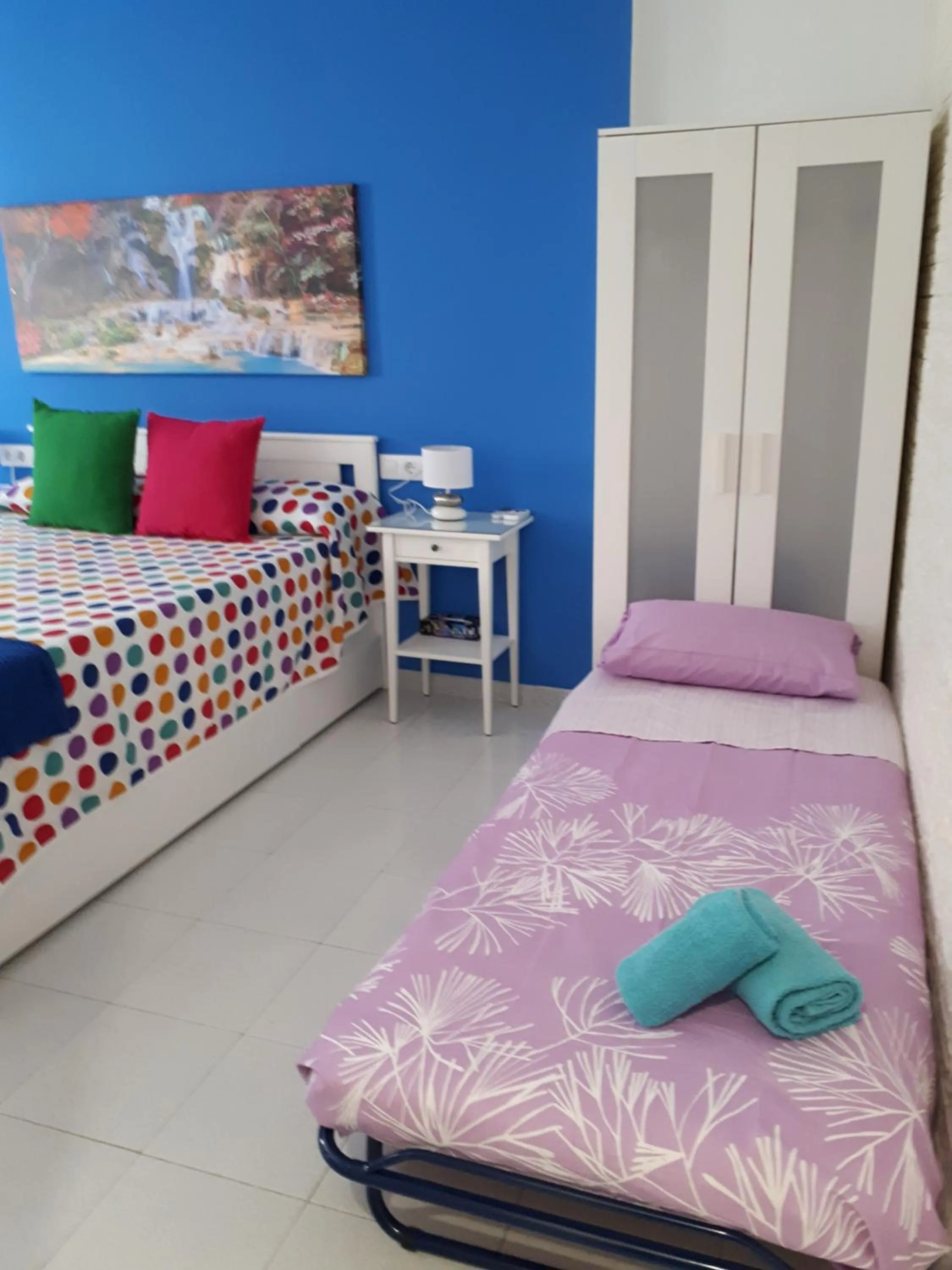 Bed in Casa Camino al Castillo