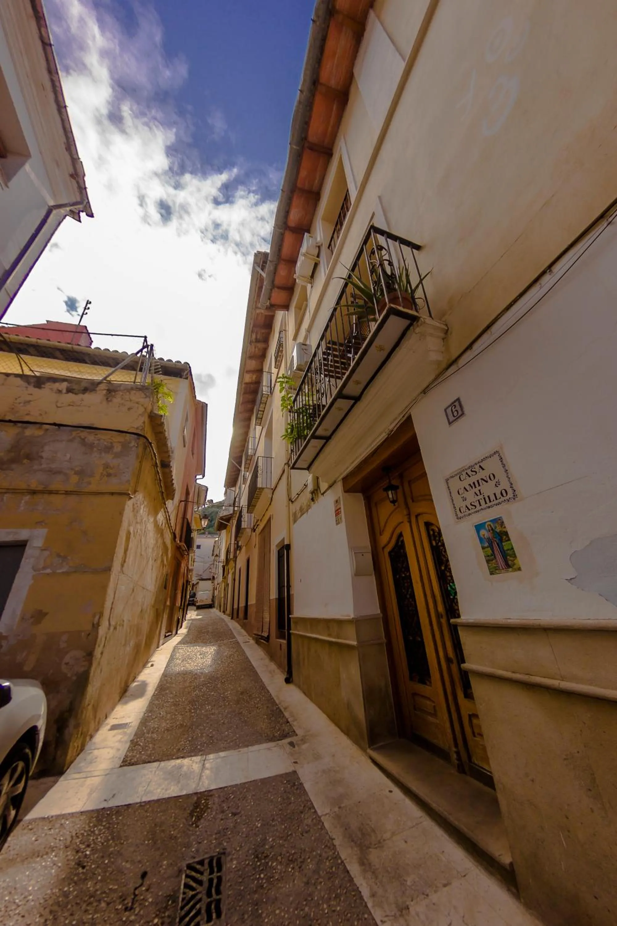 Facade/entrance in Casa Camino al Castillo