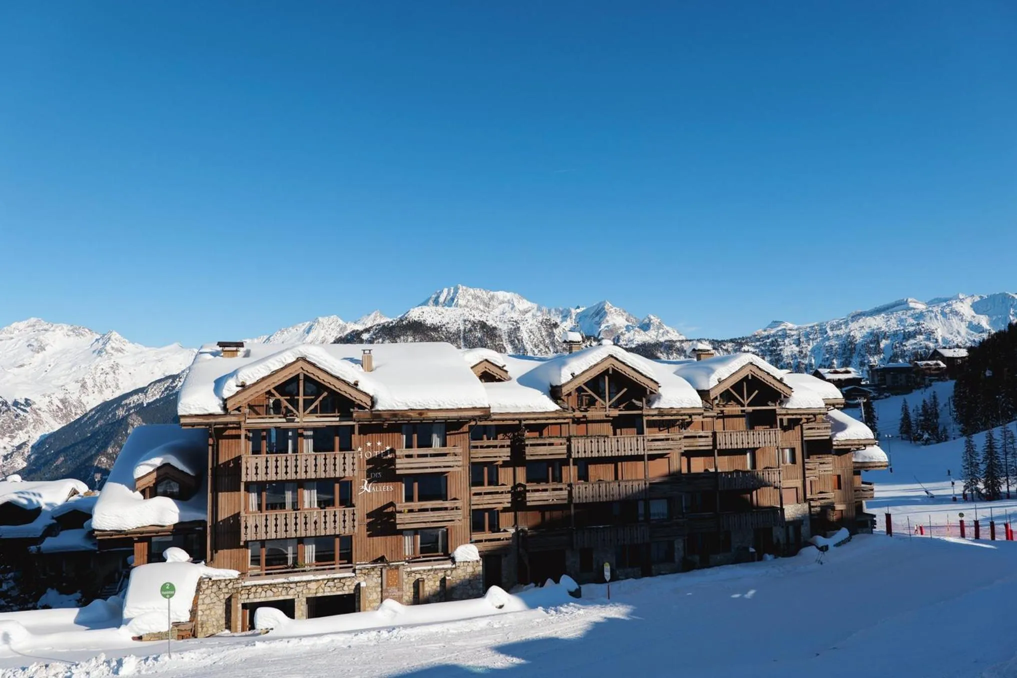 Property building in Les Trois Vallées, a Beaumier hotel