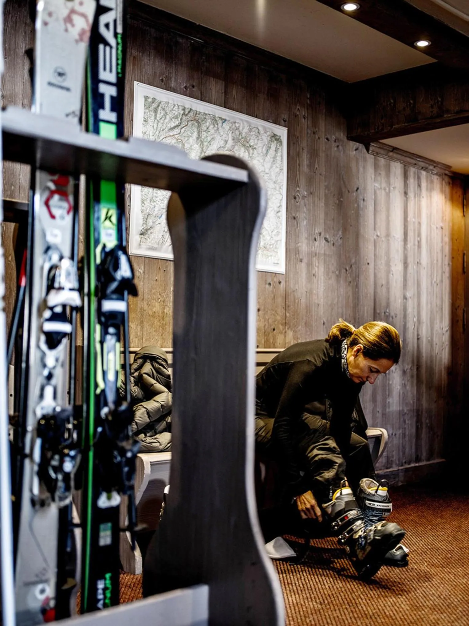 Lobby or reception in Les Trois Vallées, a Beaumier hotel