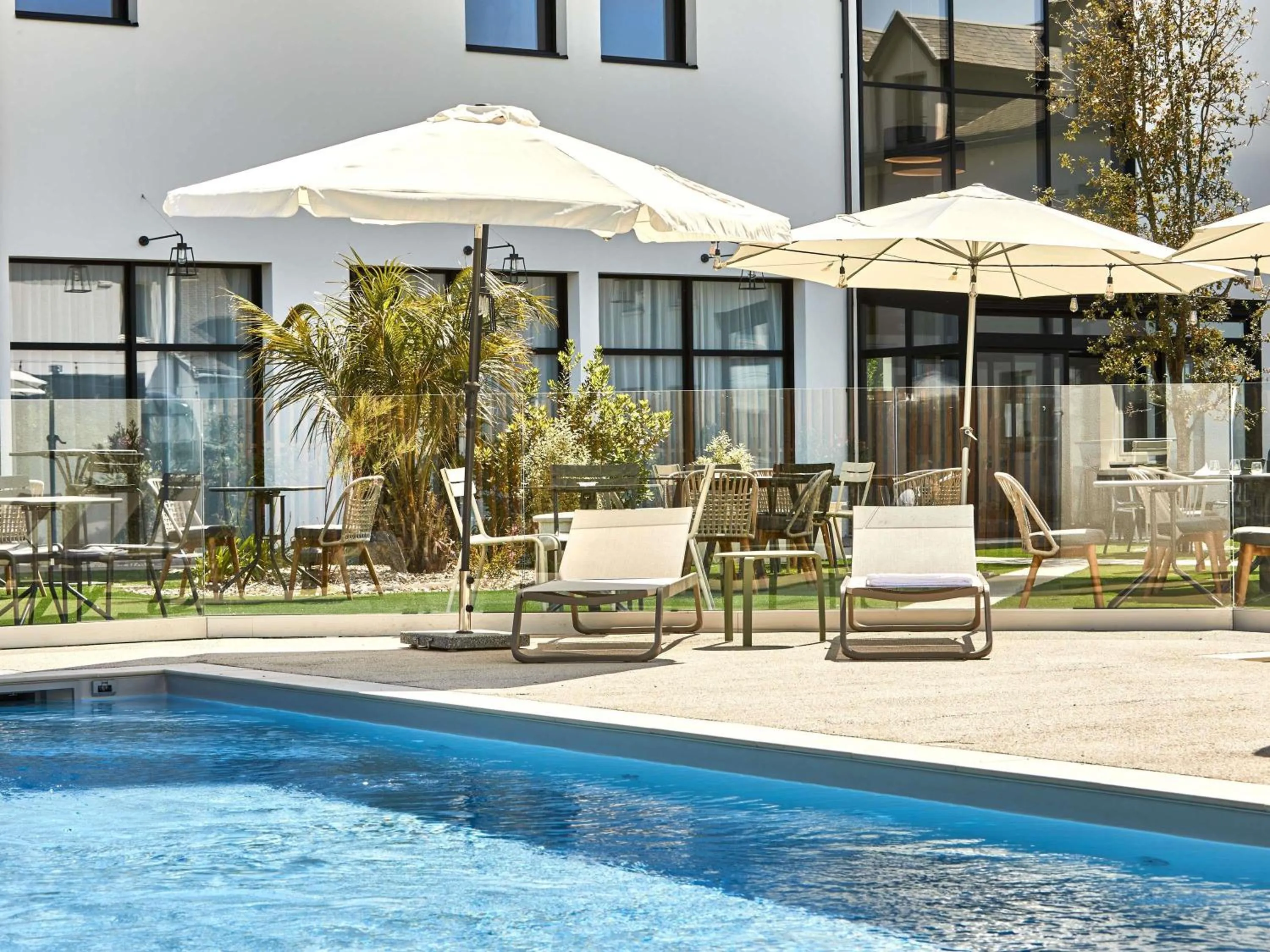 Pool view in ibis La Roche Sur Yon Vendespace