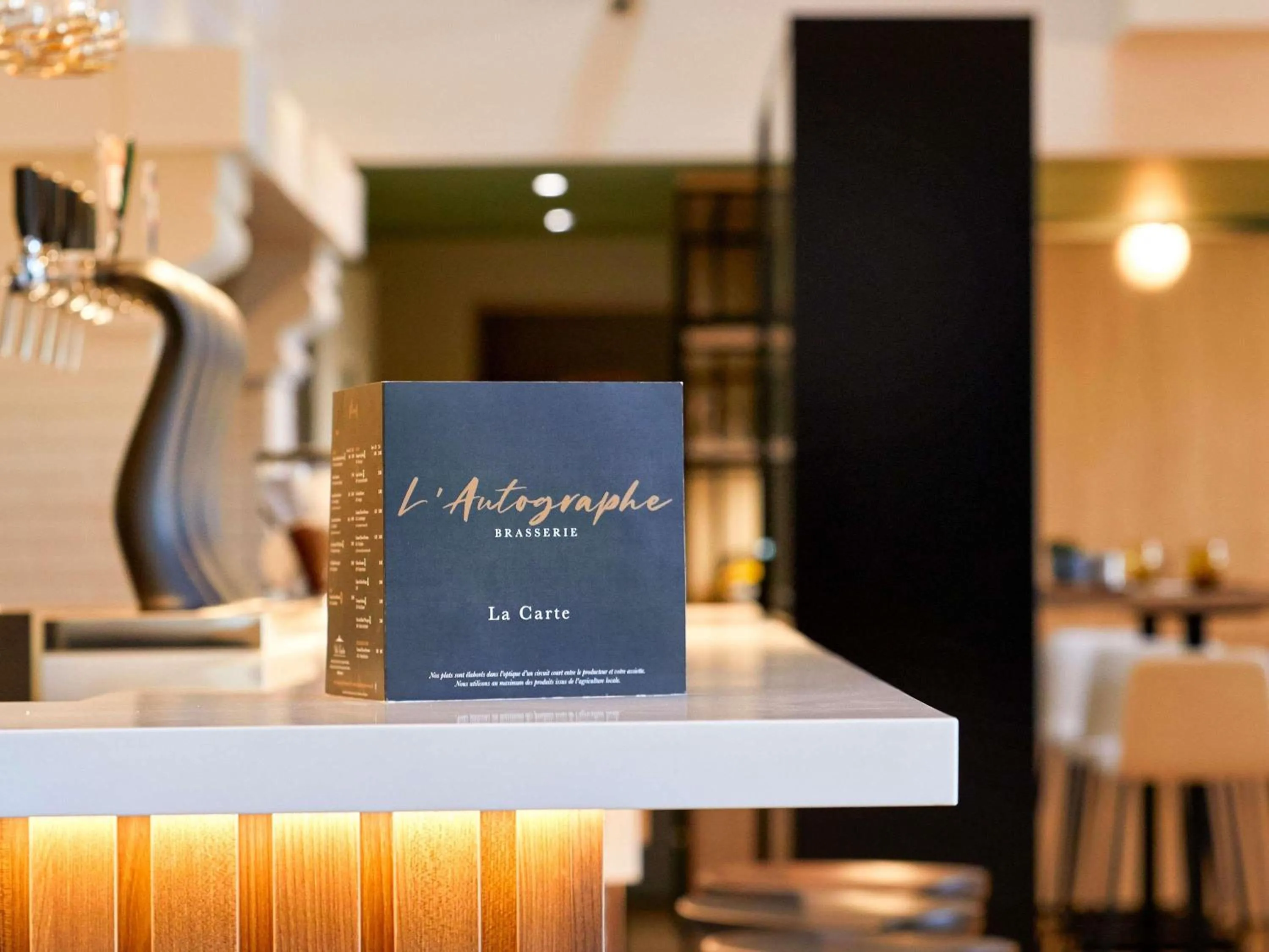 Lounge or bar in ibis La Roche Sur Yon Vendespace