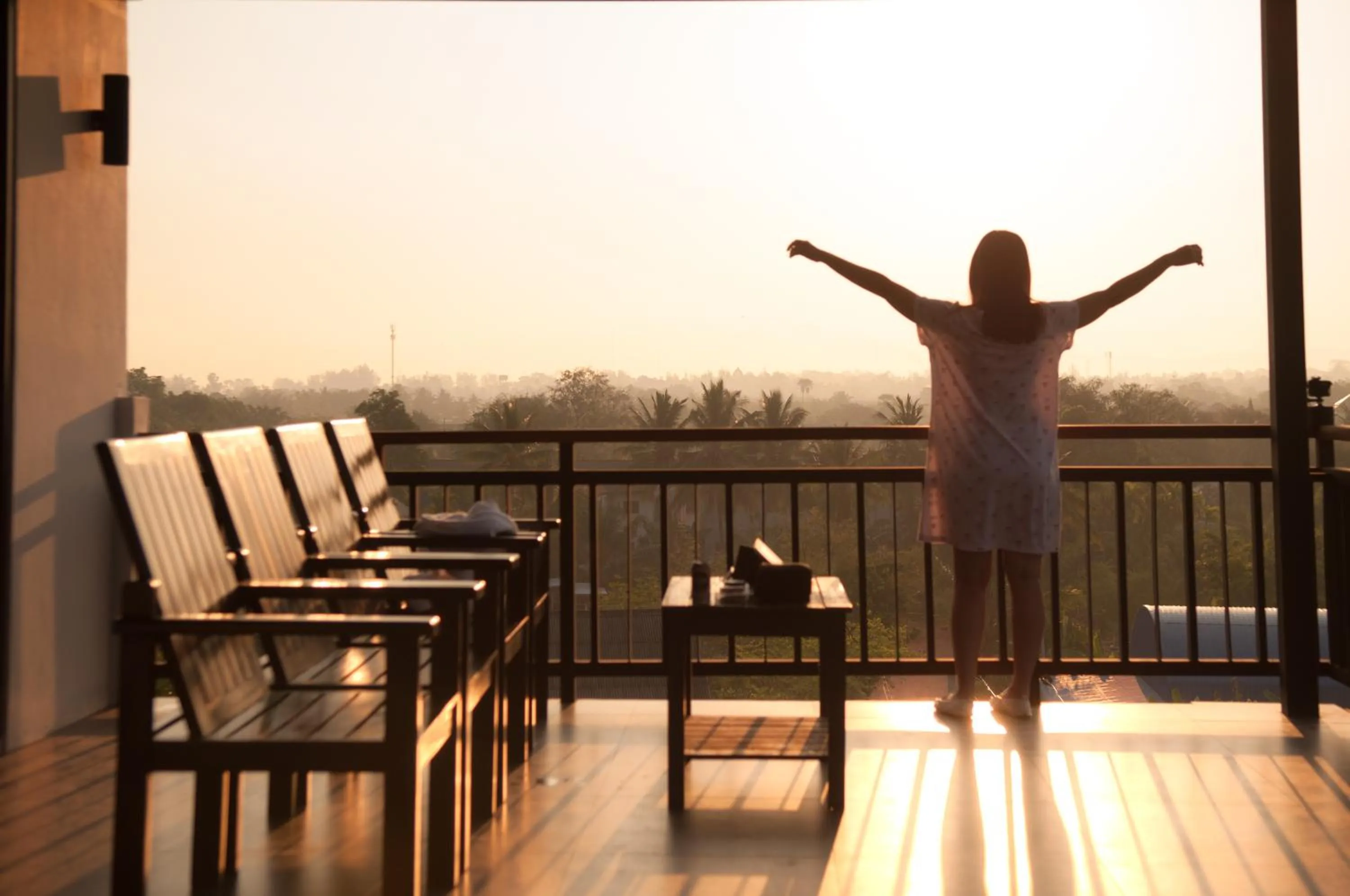 Balcony/Terrace in B Boutique Hotel