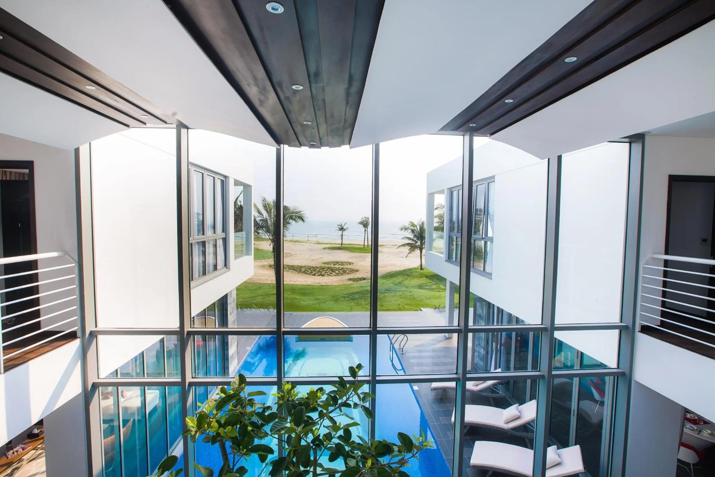 Pool View in The Yacht Villa
