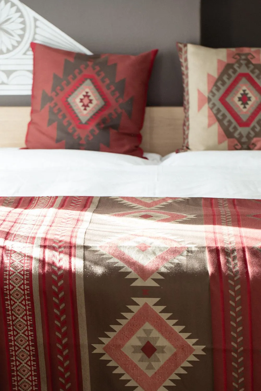 Bed in Hotel Steffani