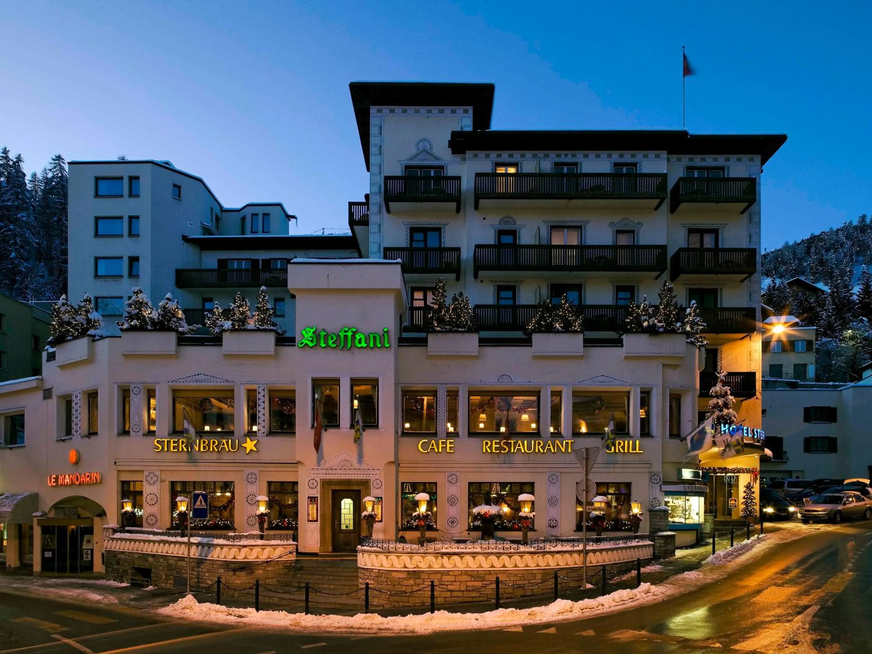 Night in Hotel Steffani