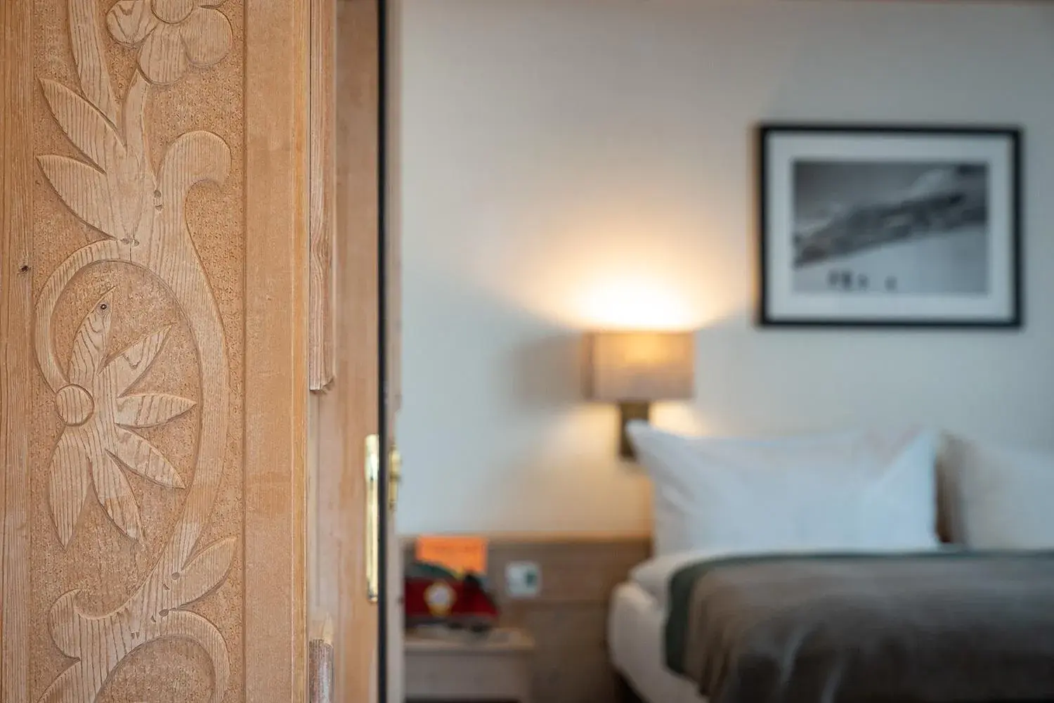 Bed in Hotel Steffani Bed in Hotel Steffani