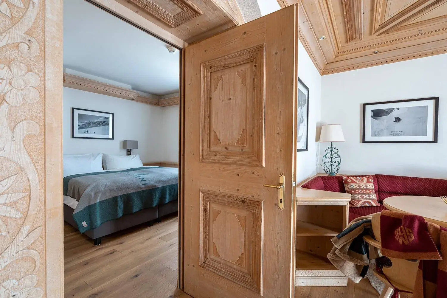 Bed in Hotel Steffani Bed in Hotel Steffani