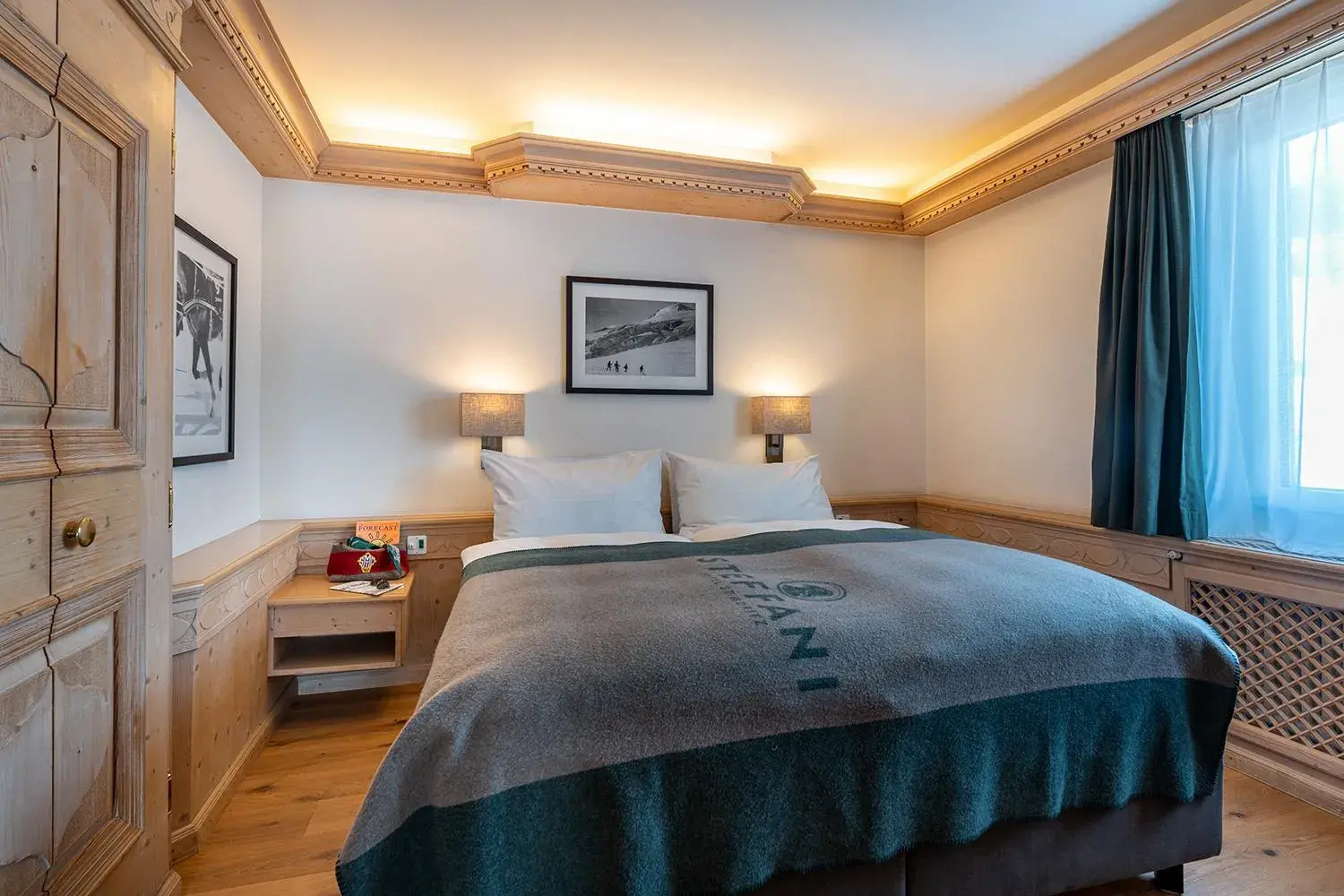 Bed in Hotel Steffani Bed in Hotel Steffani