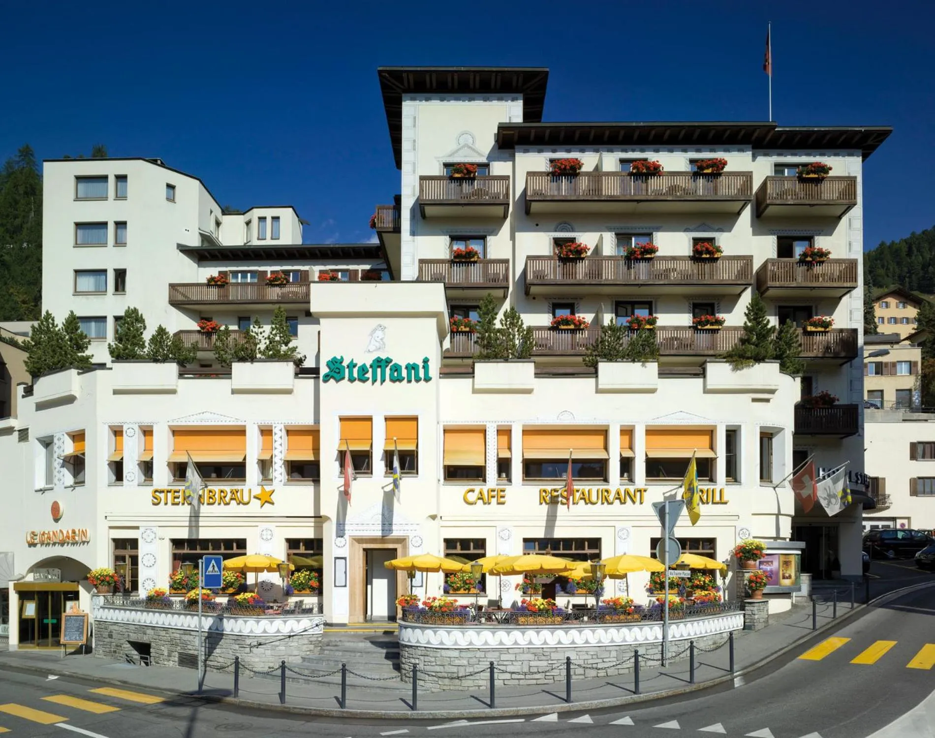 Facade/entrance in Hotel Steffani