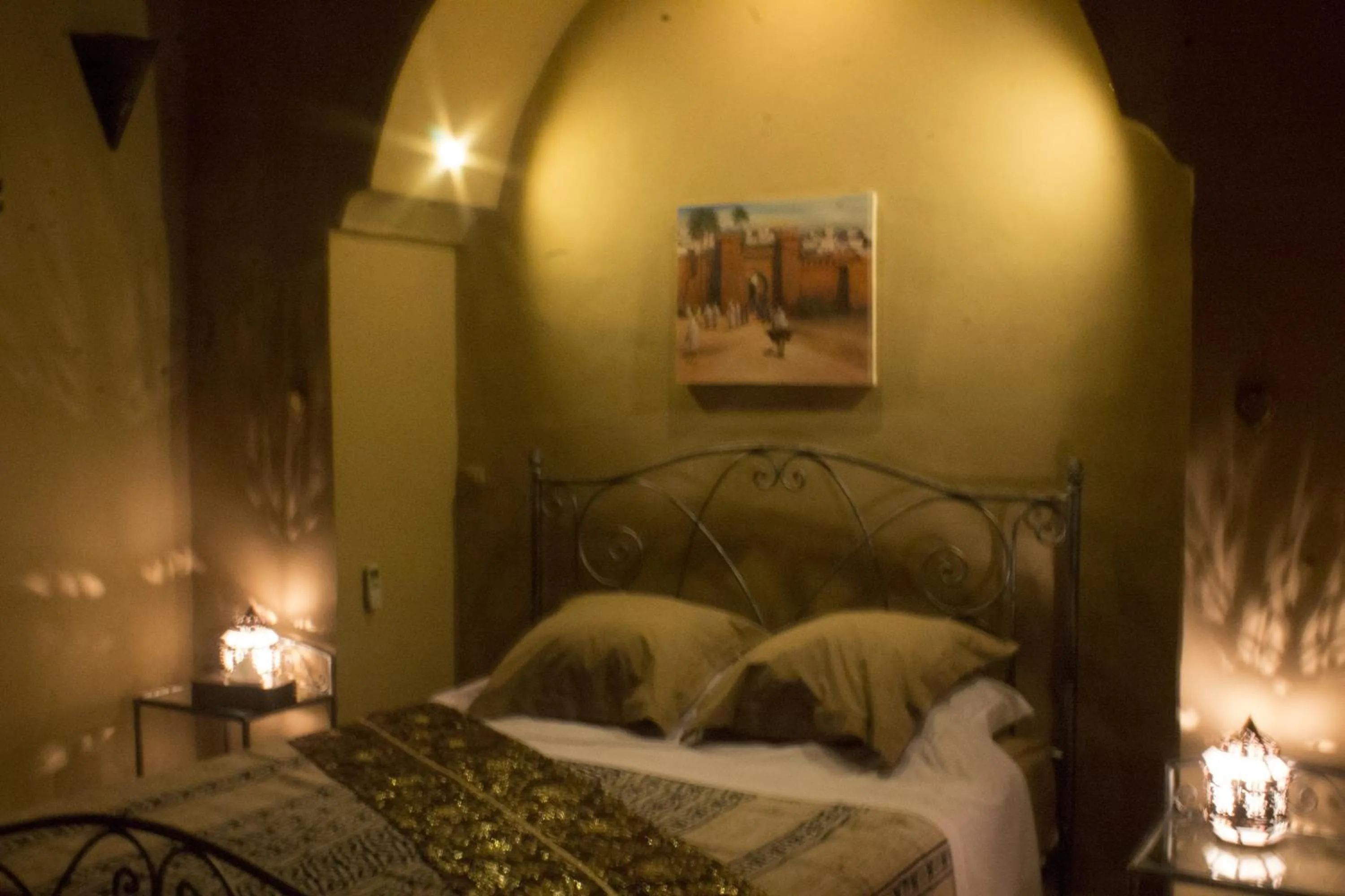 Photo of the whole room, Bed in Riad Anma