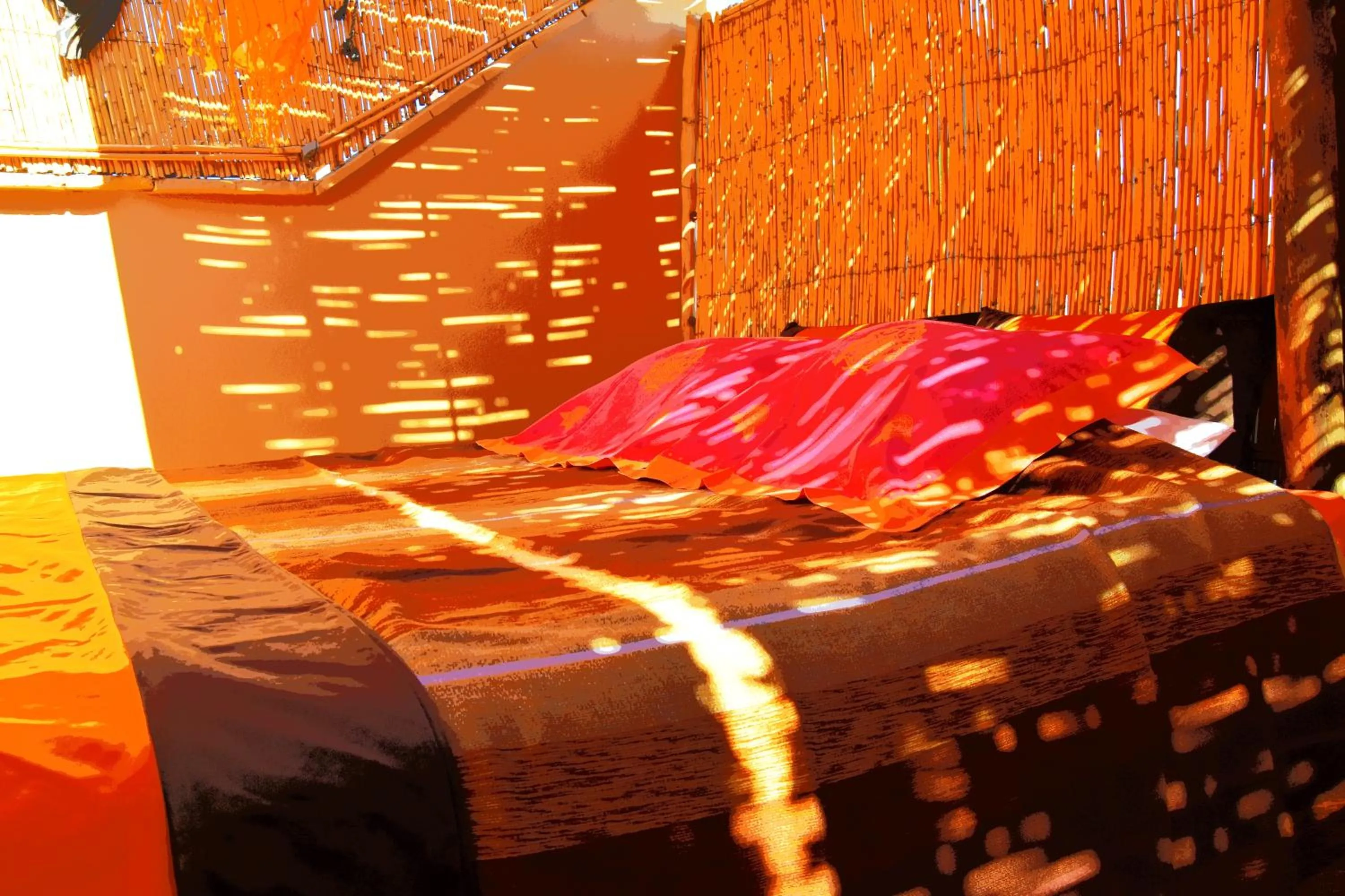 Photo of the whole room, Bed in Riad Anma