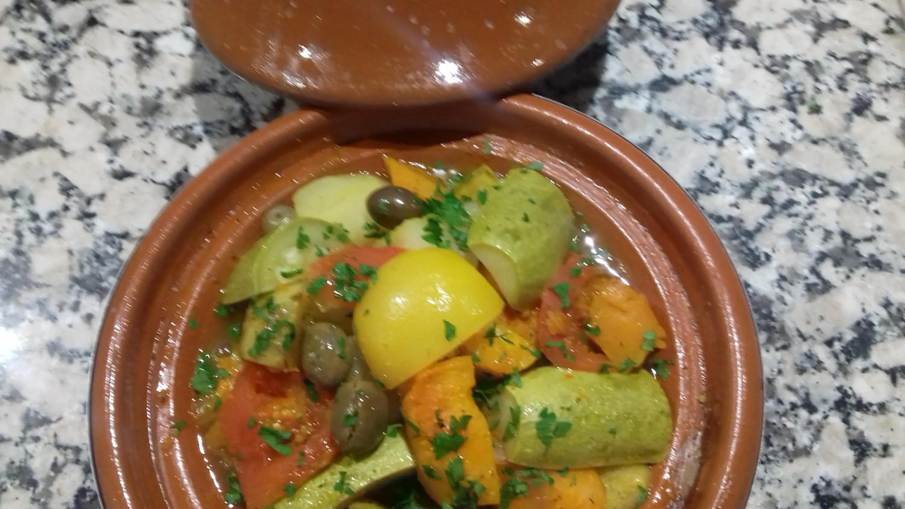 Food close-up in Riad Anma