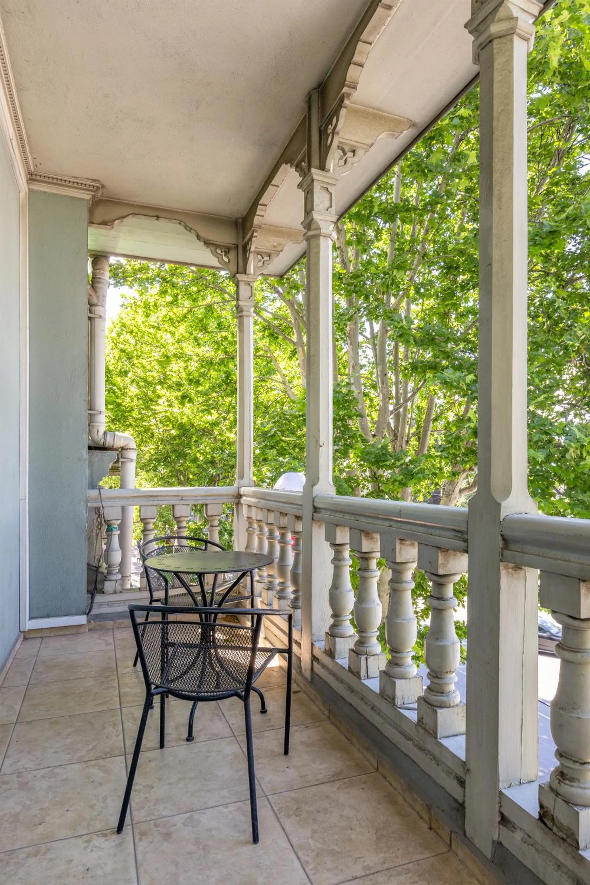 Garden view in Hotel Bella Casa