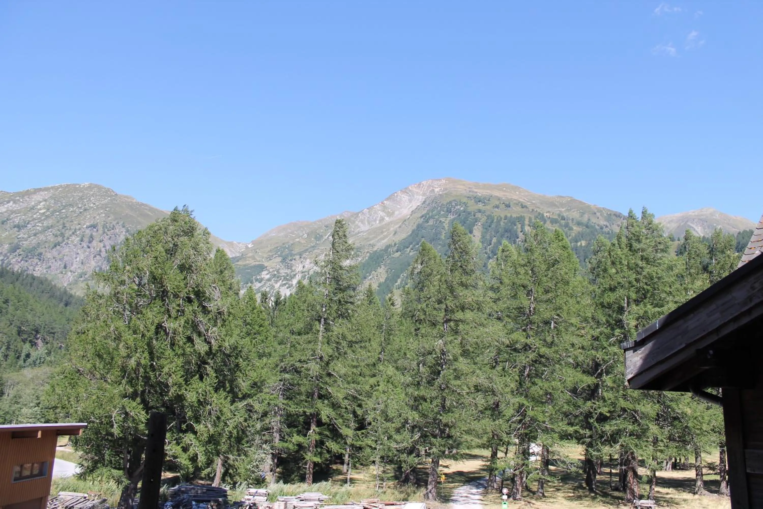 Mountain view in Sporthotel Oberwald