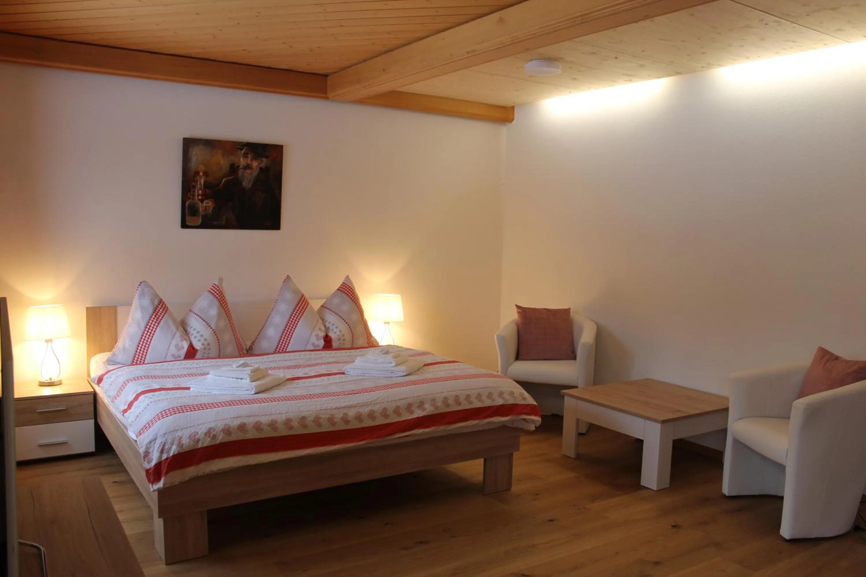 Photo of the whole room, Bed in Sporthotel Oberwald
