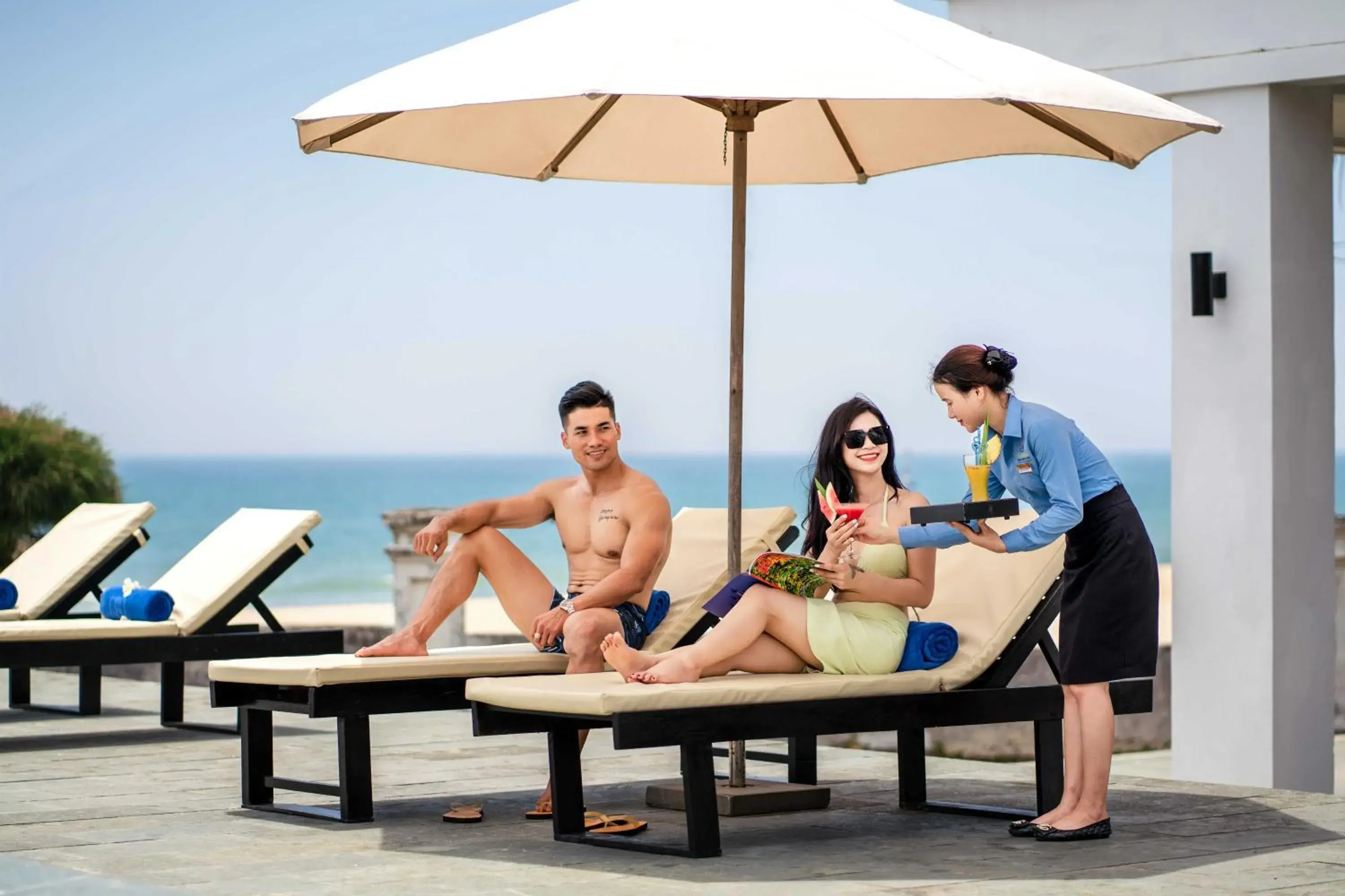 Sea view in Tam Thanh Beach Resort & Spa Sea view in Tam Thanh Beach Resort & Spa