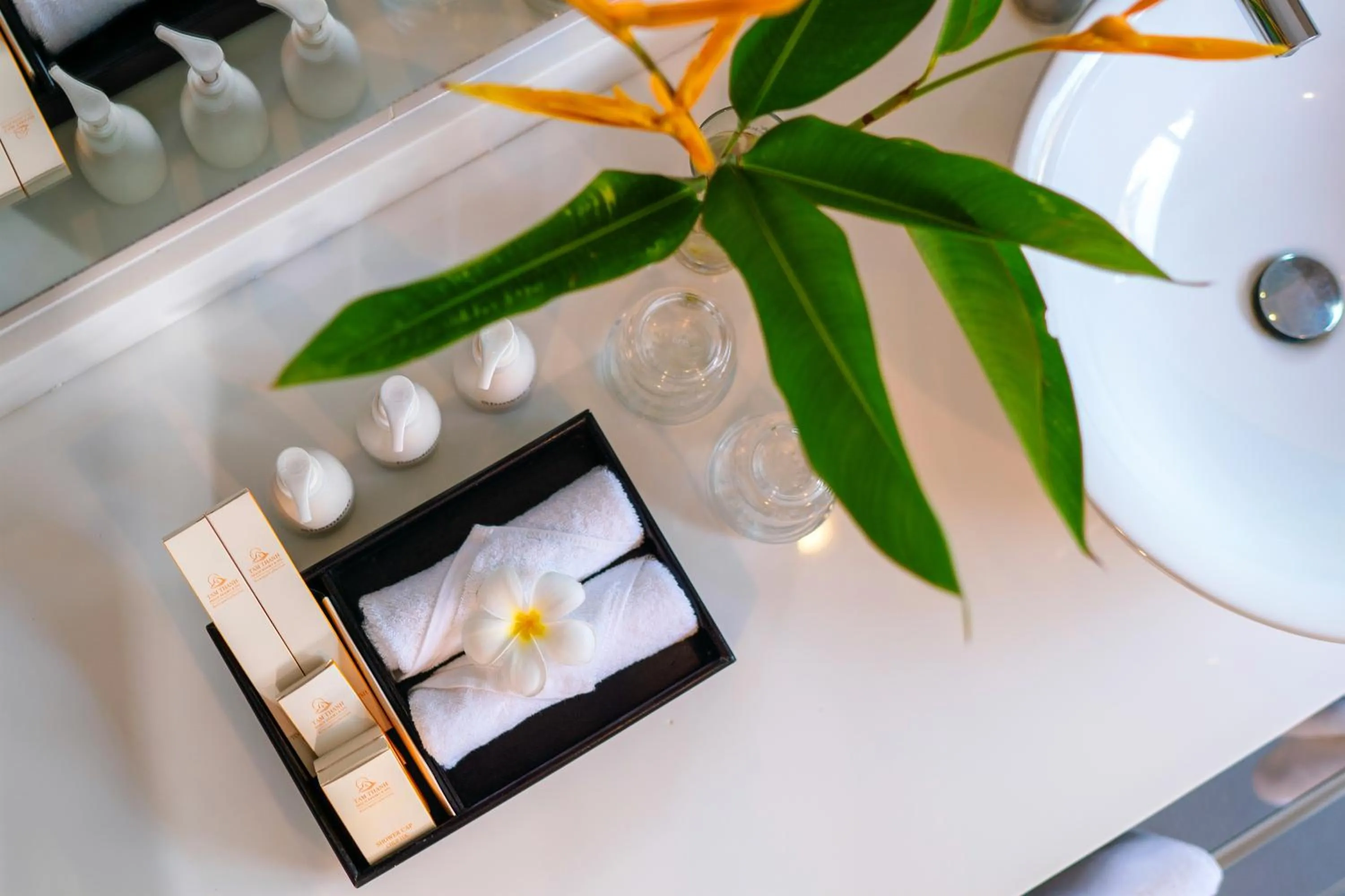 Shower in Tam Thanh Beach Resort & Spa