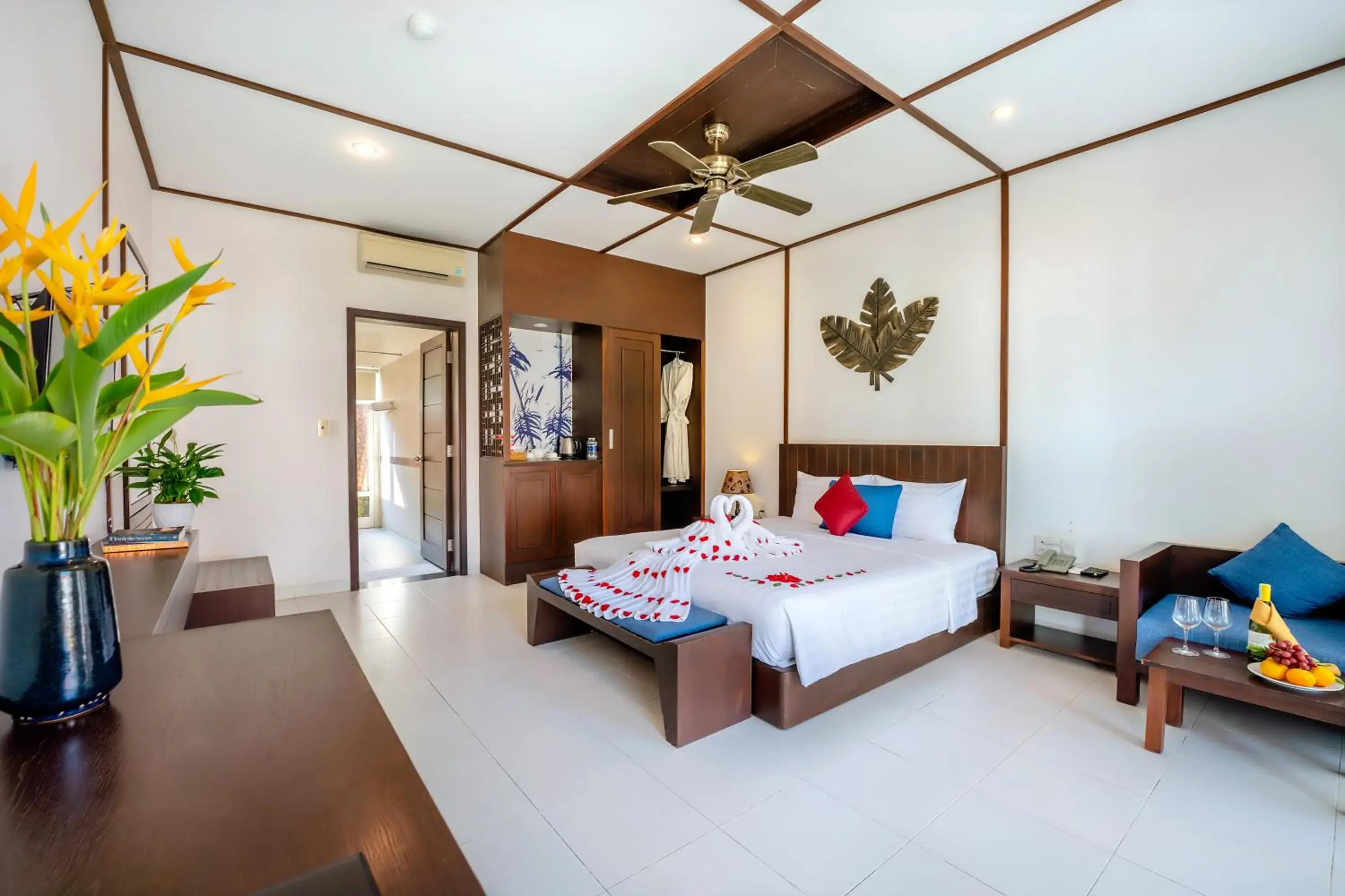 Bedroom, Bed in Tam Thanh Beach Resort & Spa Bedroom, Bed in Tam Thanh Beach Resort & Spa
